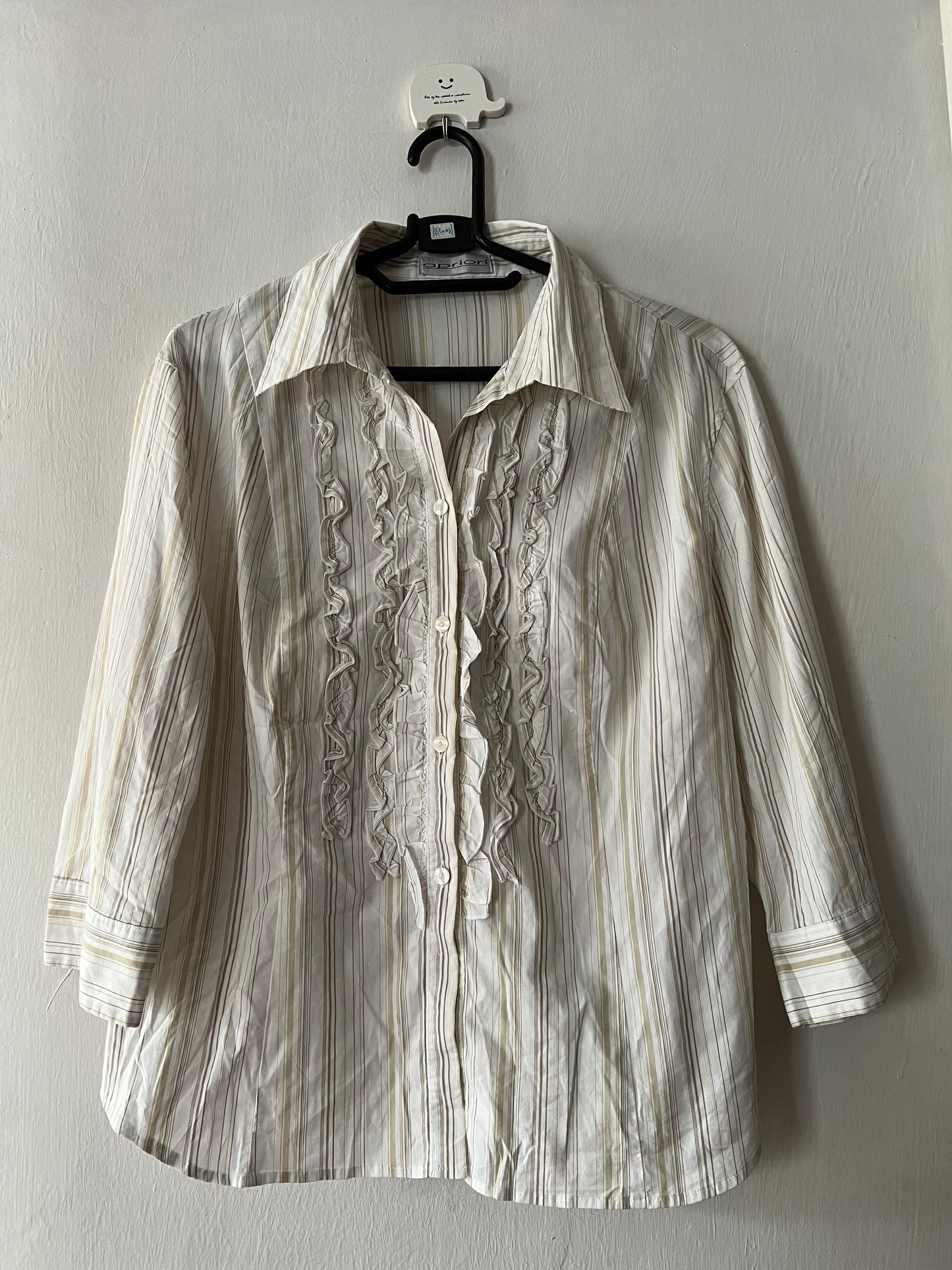 Striped cotton long sleeve