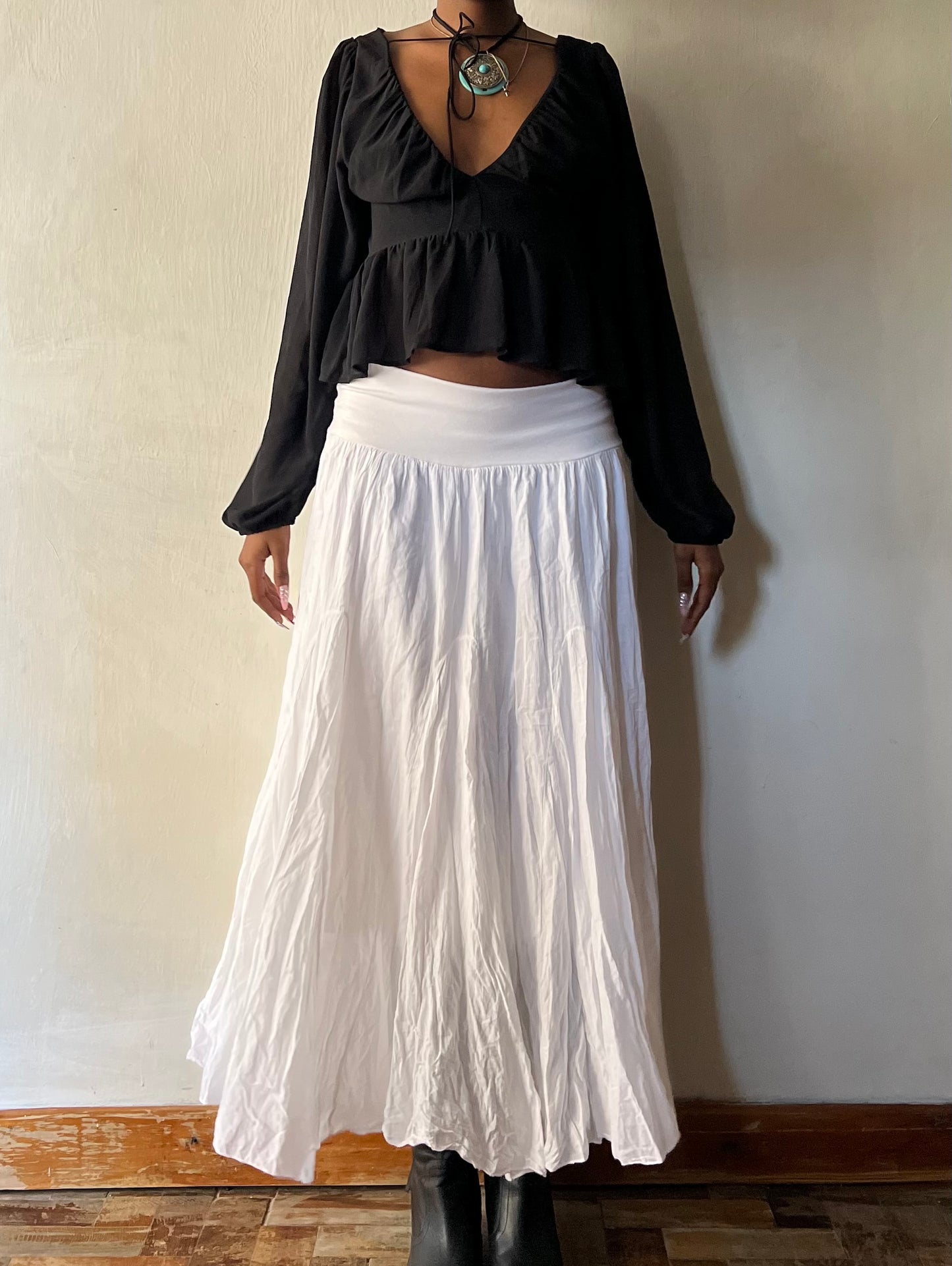 Whimsy chiffon top