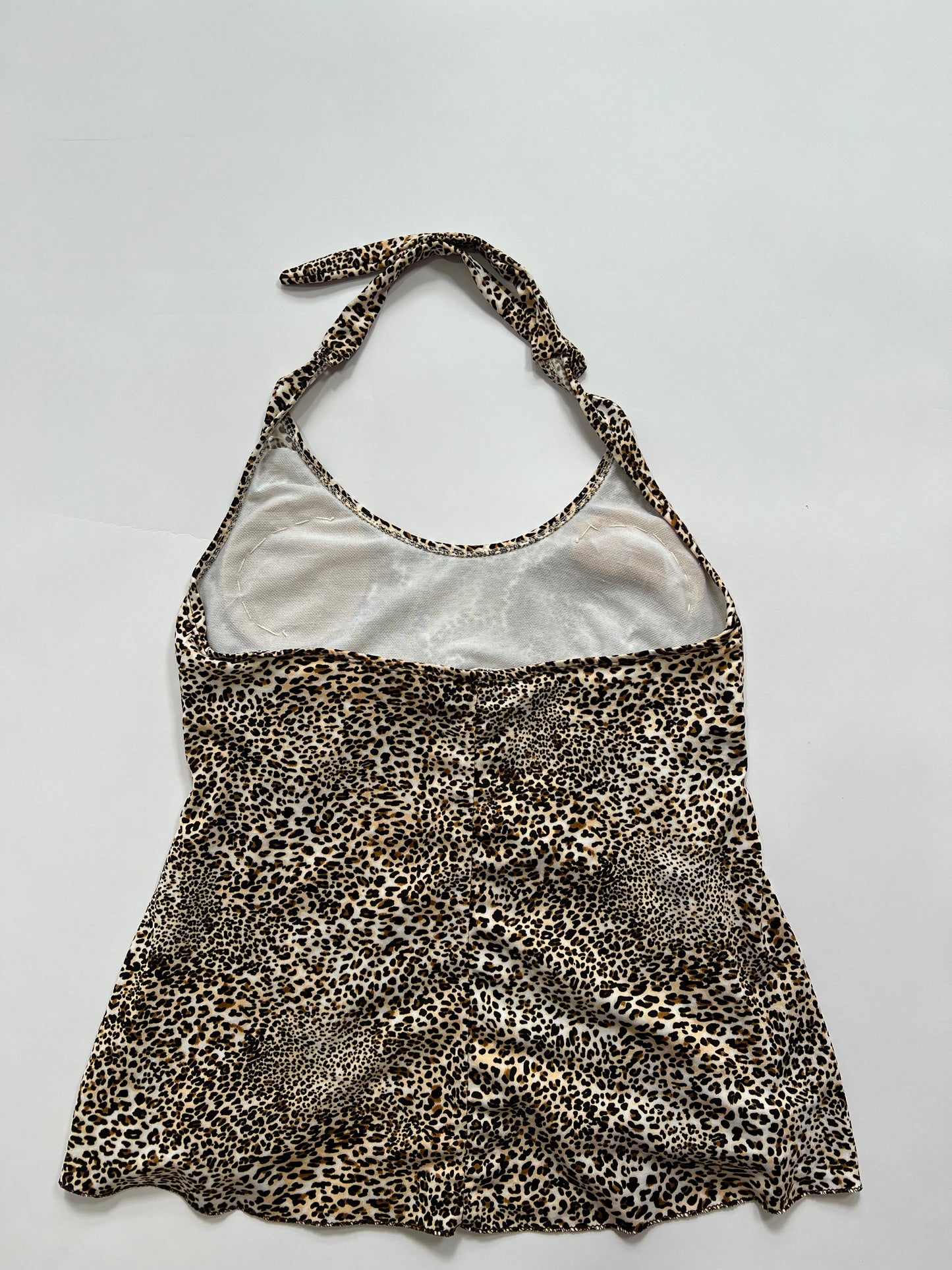 Leopard Print Halter Top