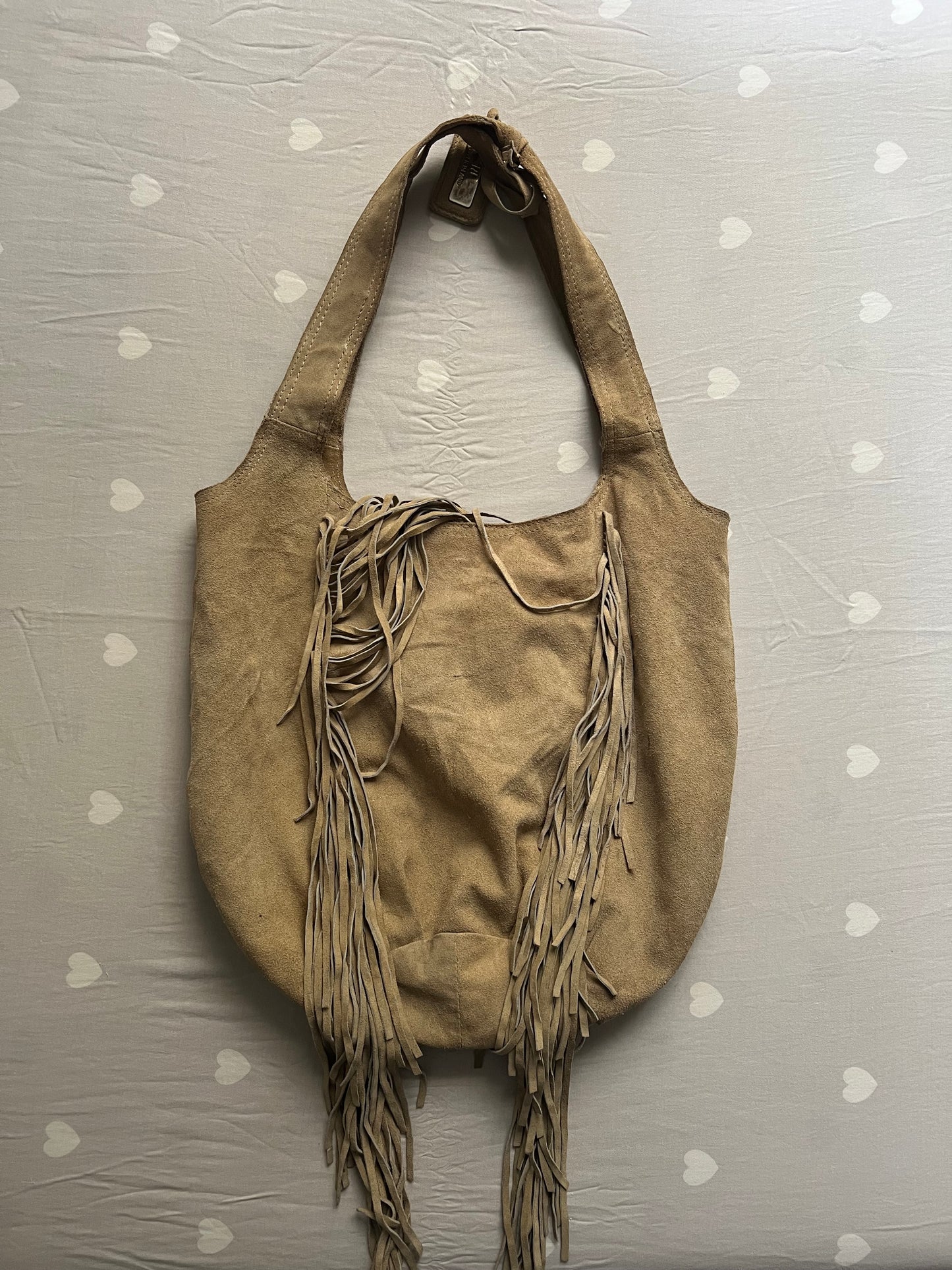 Fringe Hobo Bag