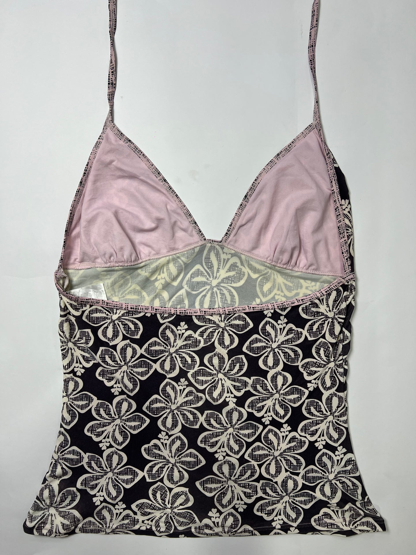 Floral Halter Tank Top