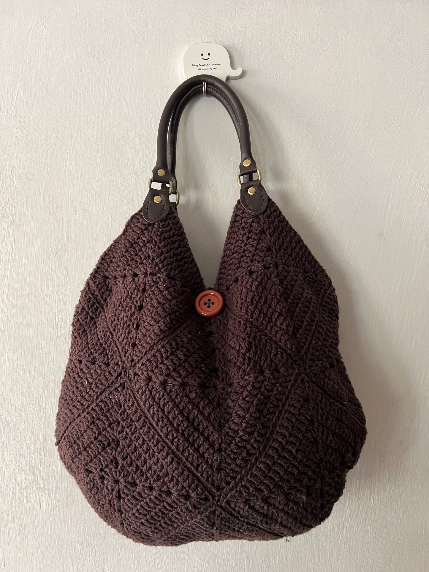 Crochet Hobo Bag