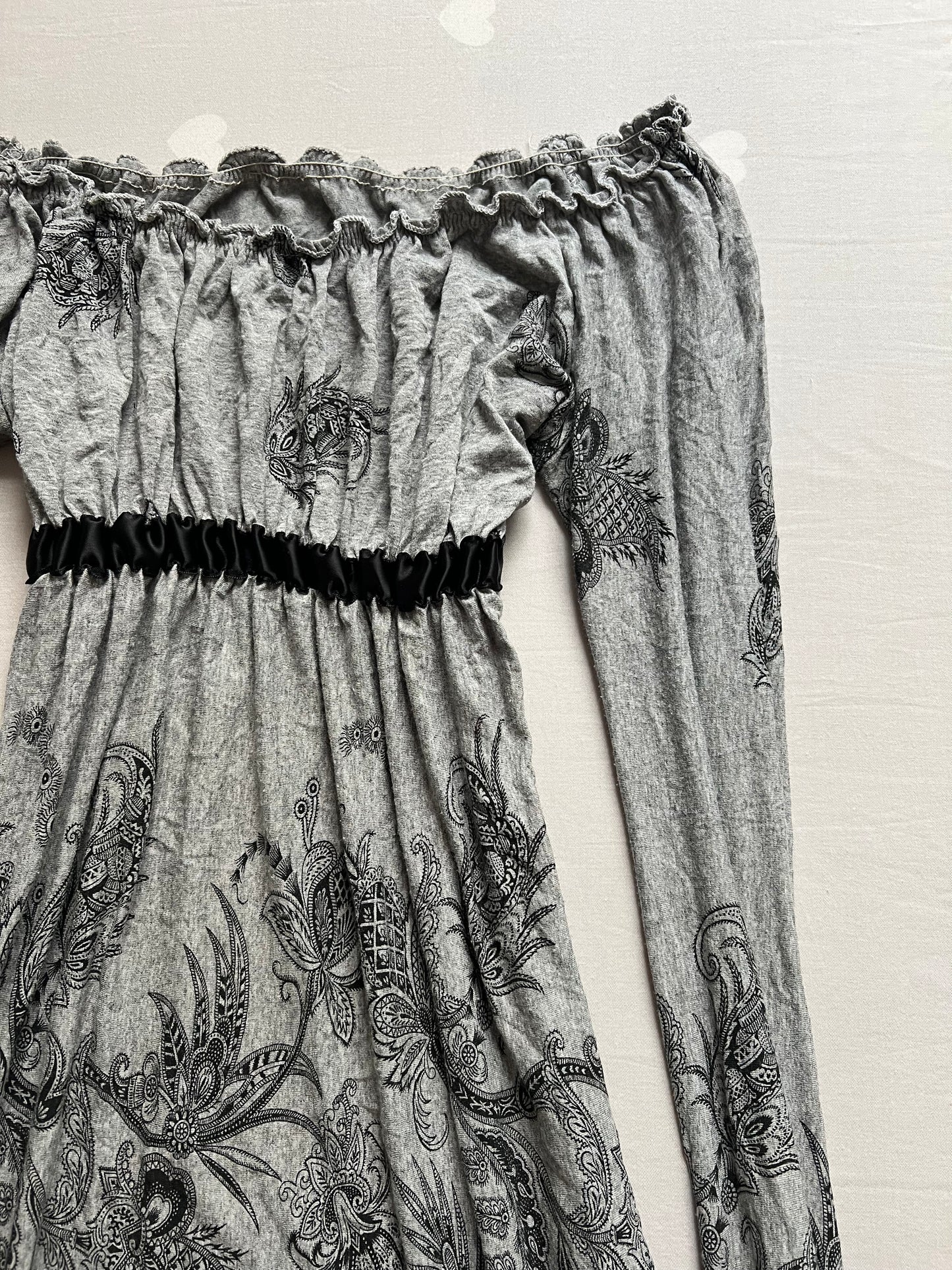 Whimsy Gothic off the shoulder baby doll top