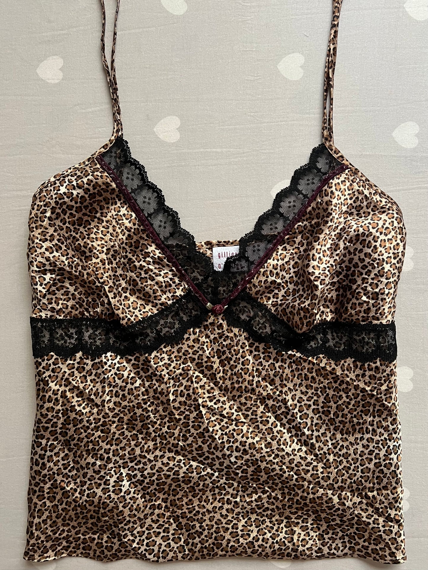 Leopard print cami top