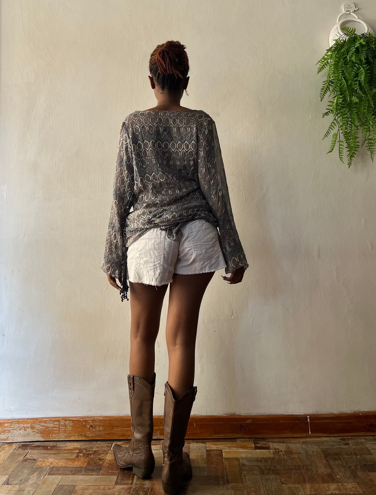 Bohemian wrap top