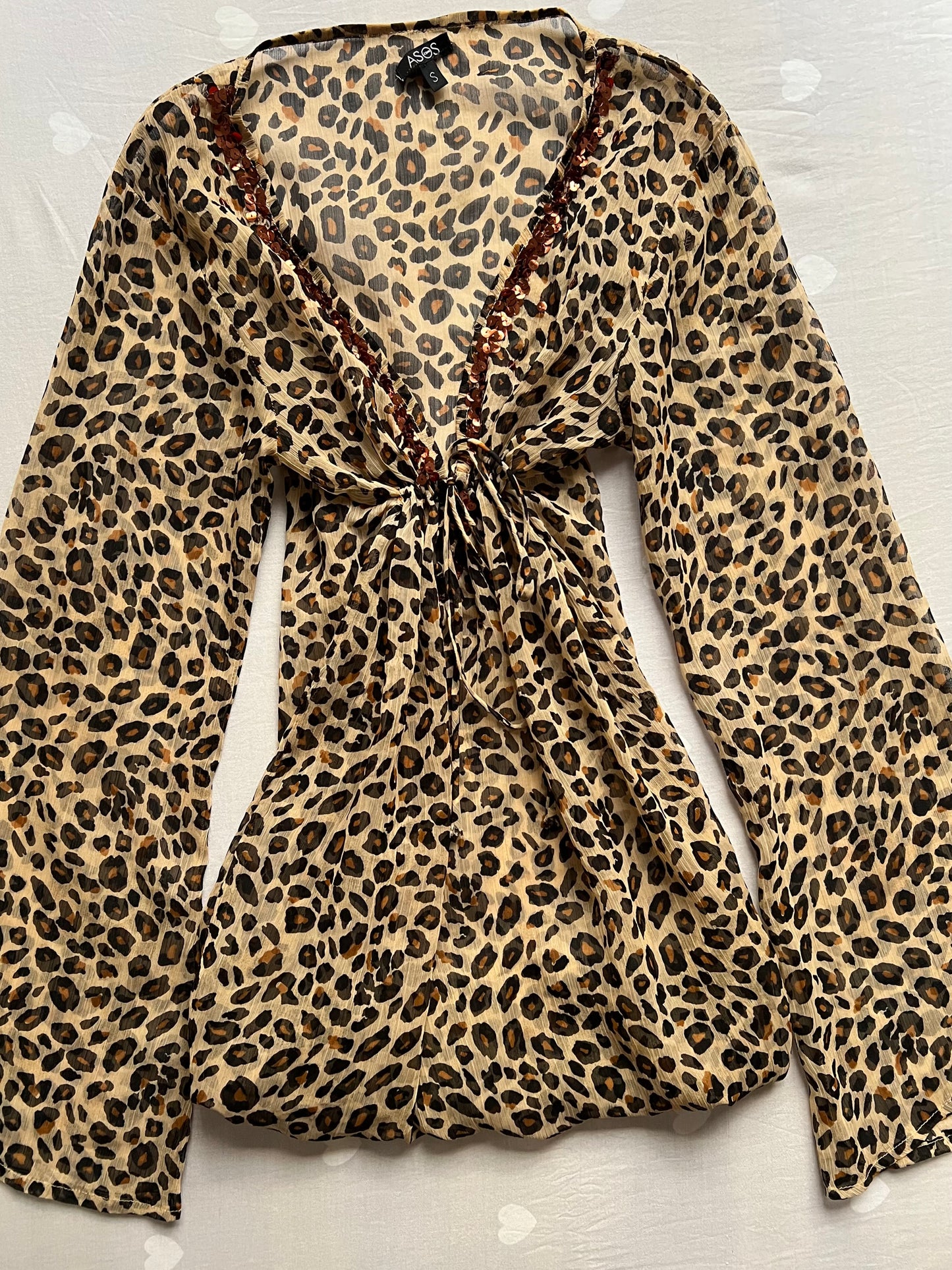 Leopard Print flowy top