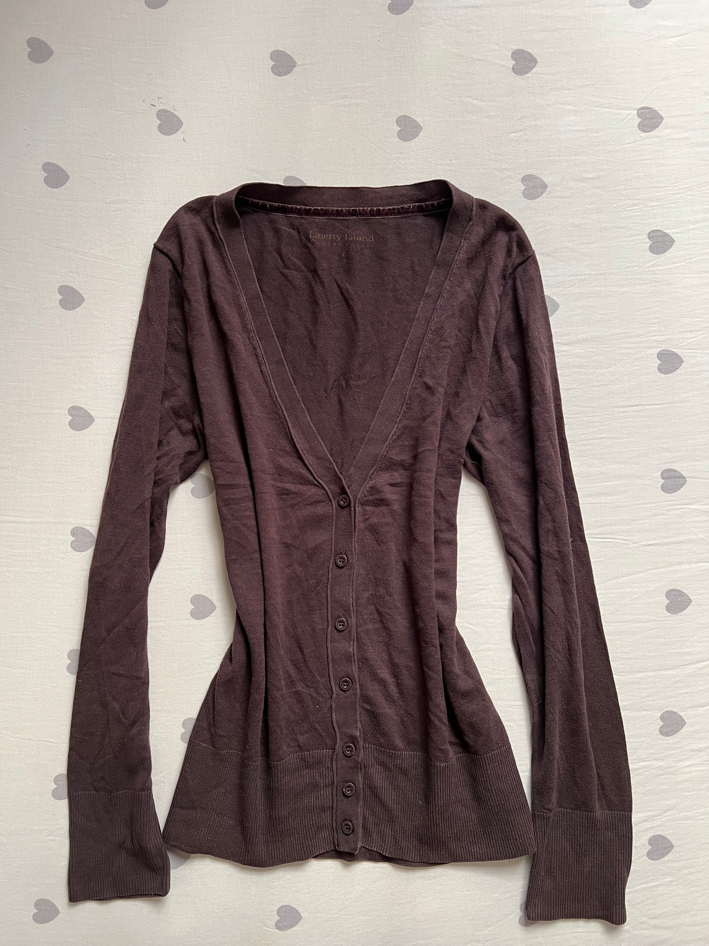 Chocolate Brown Cardigan