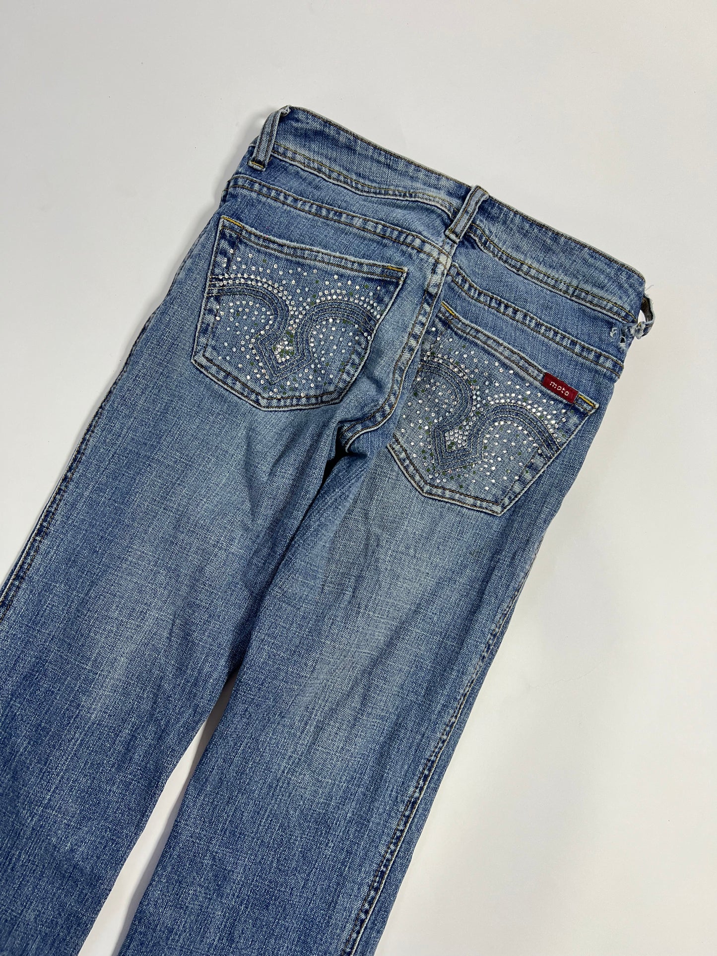 Rhinestone Flare Jeans