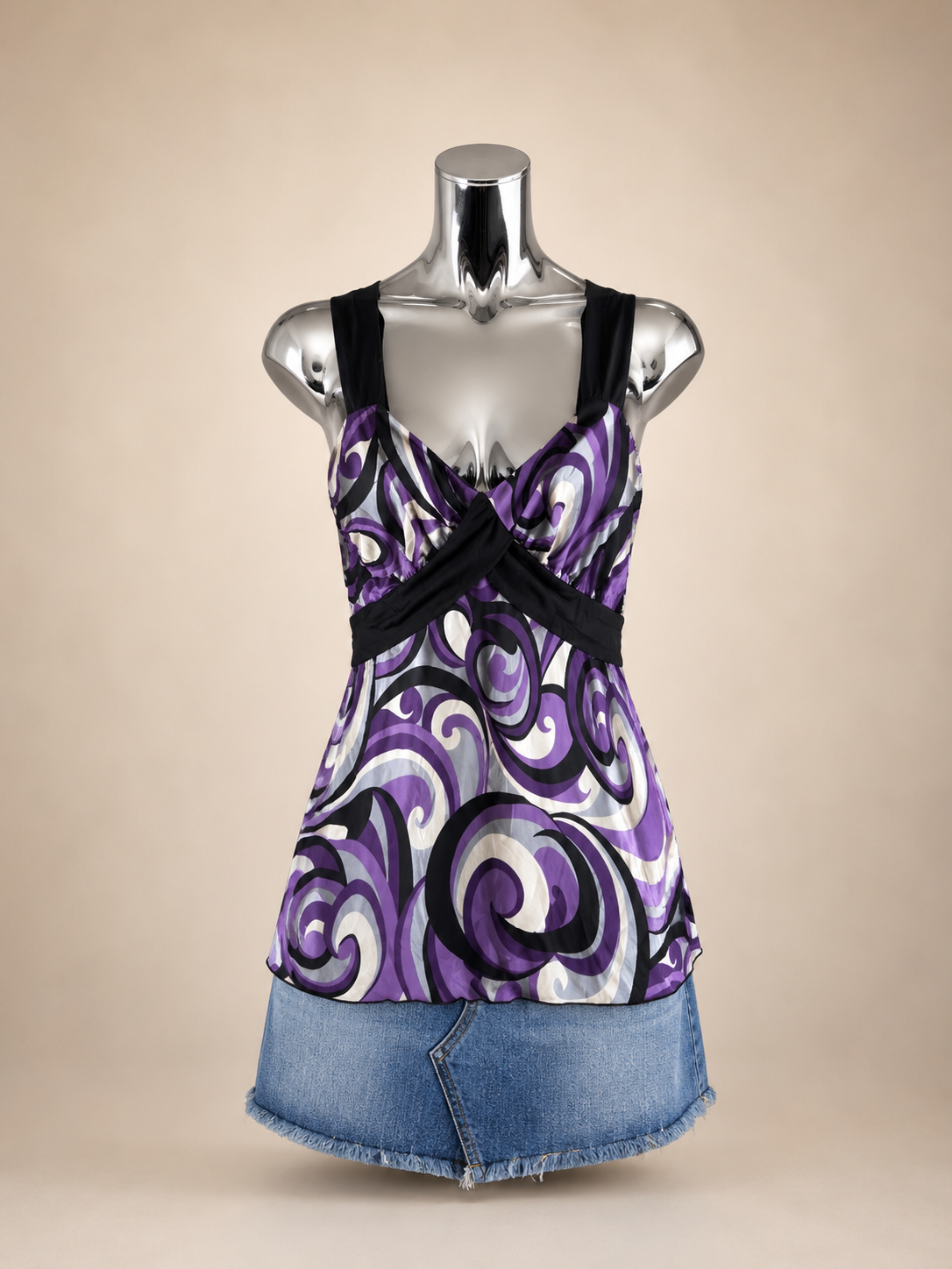 Graphic cami top