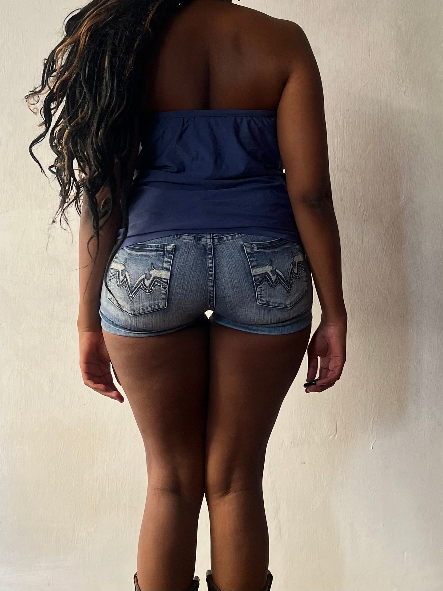 Y2k halter/ bandeau top