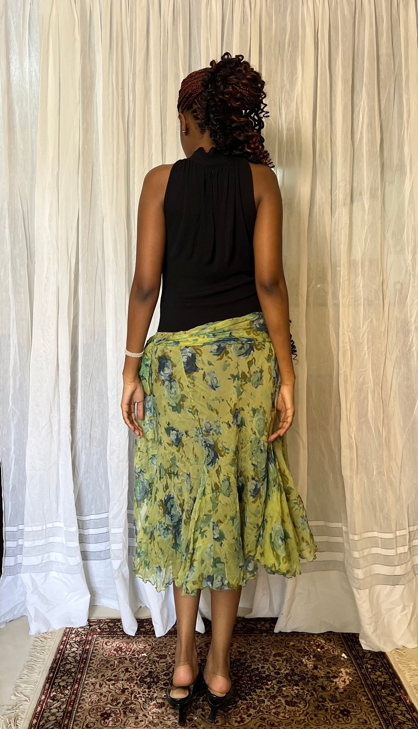 Fairy core midi skirt
