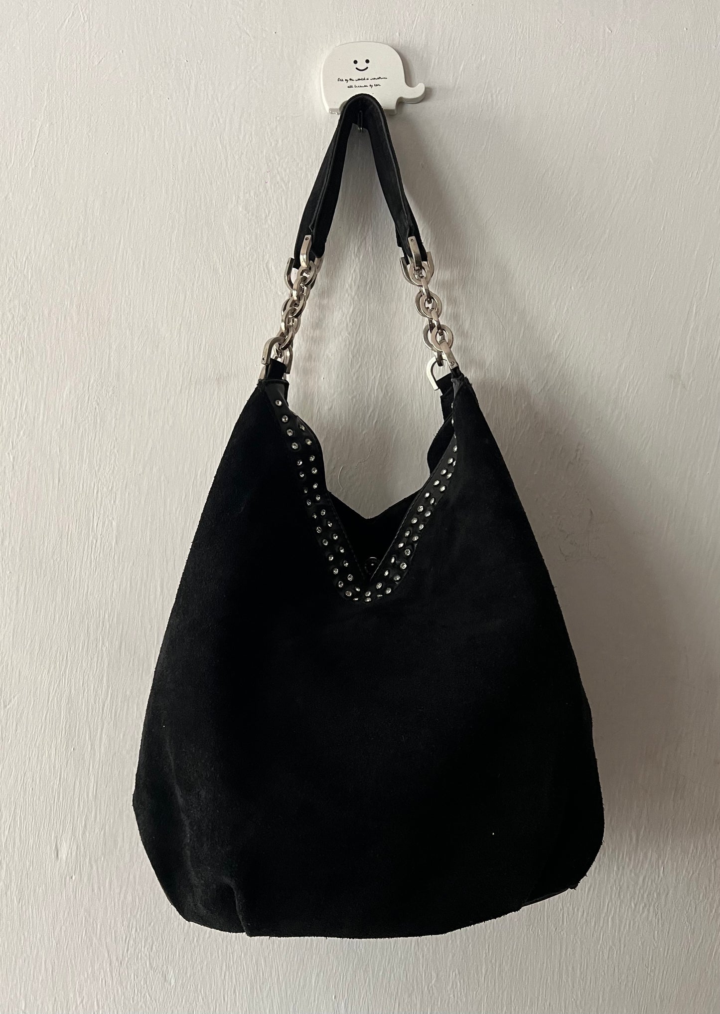 Miu Miu Hobo Suede Bag