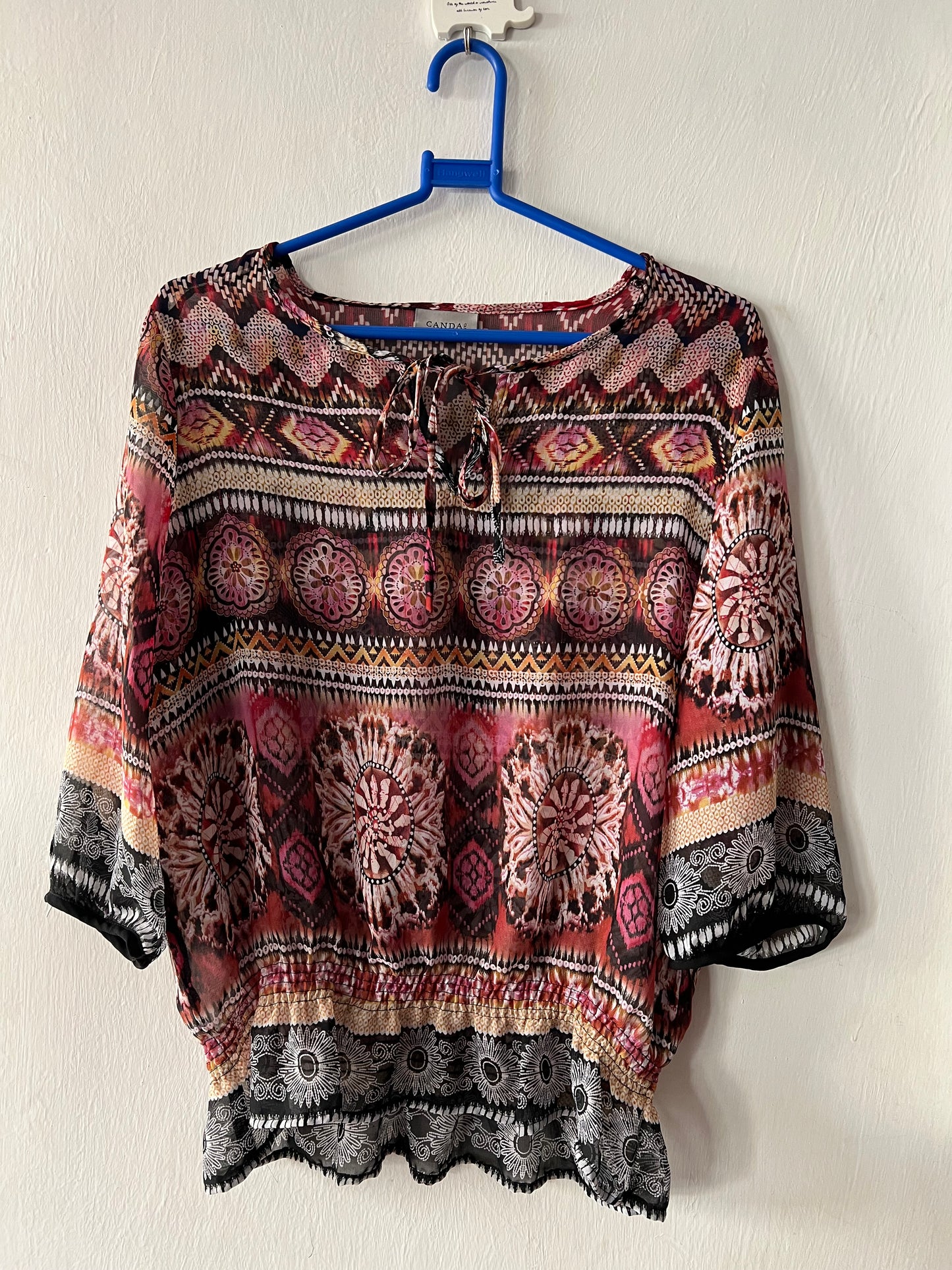 Off the shoulder boho top