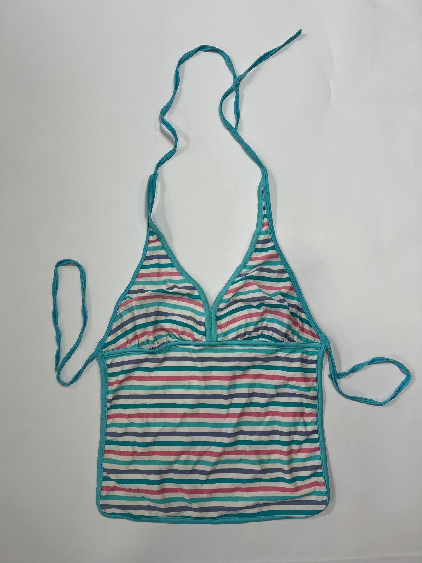 Pastel Stripe Halter Top