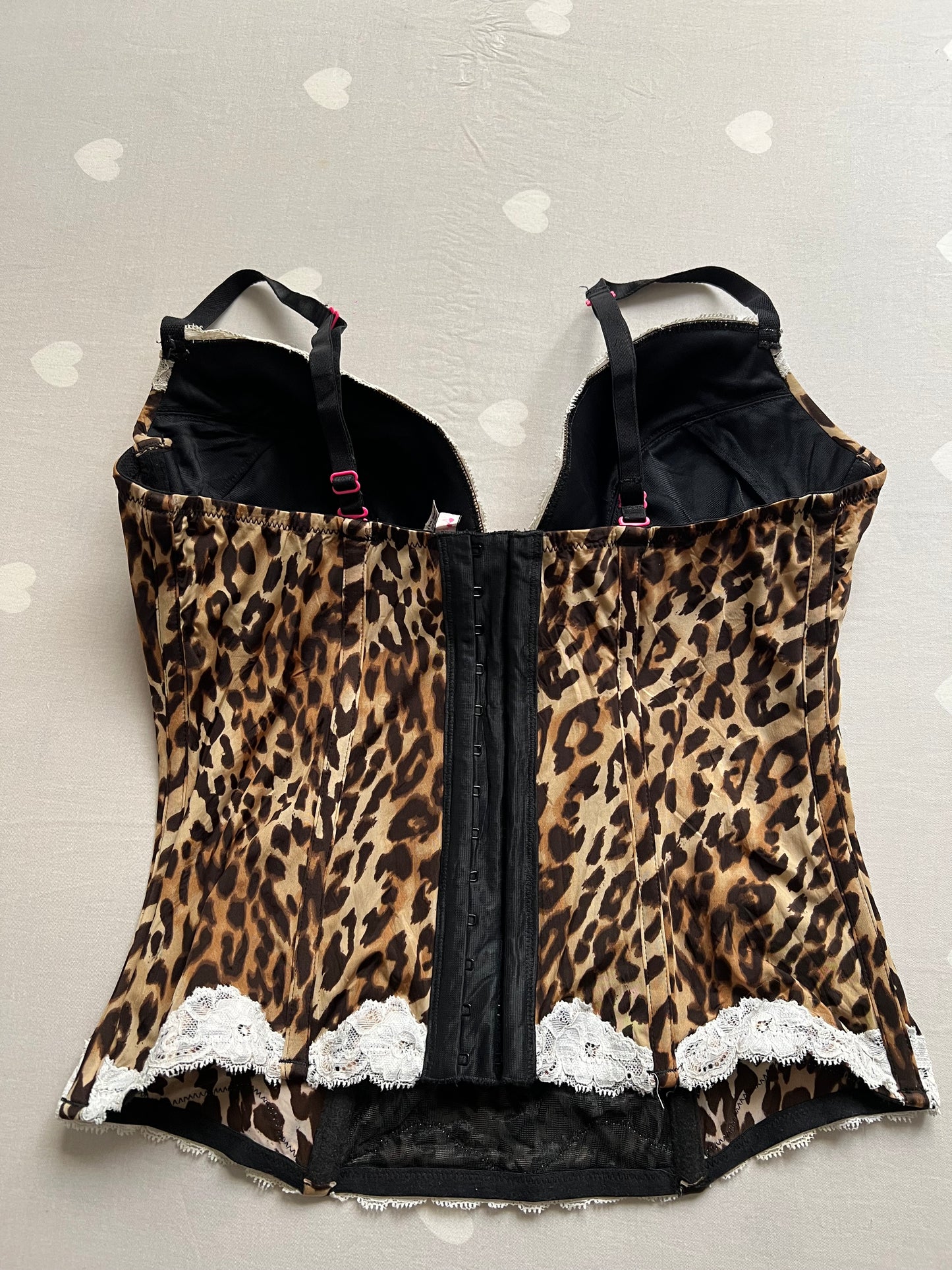 Leopard Print Corset Top