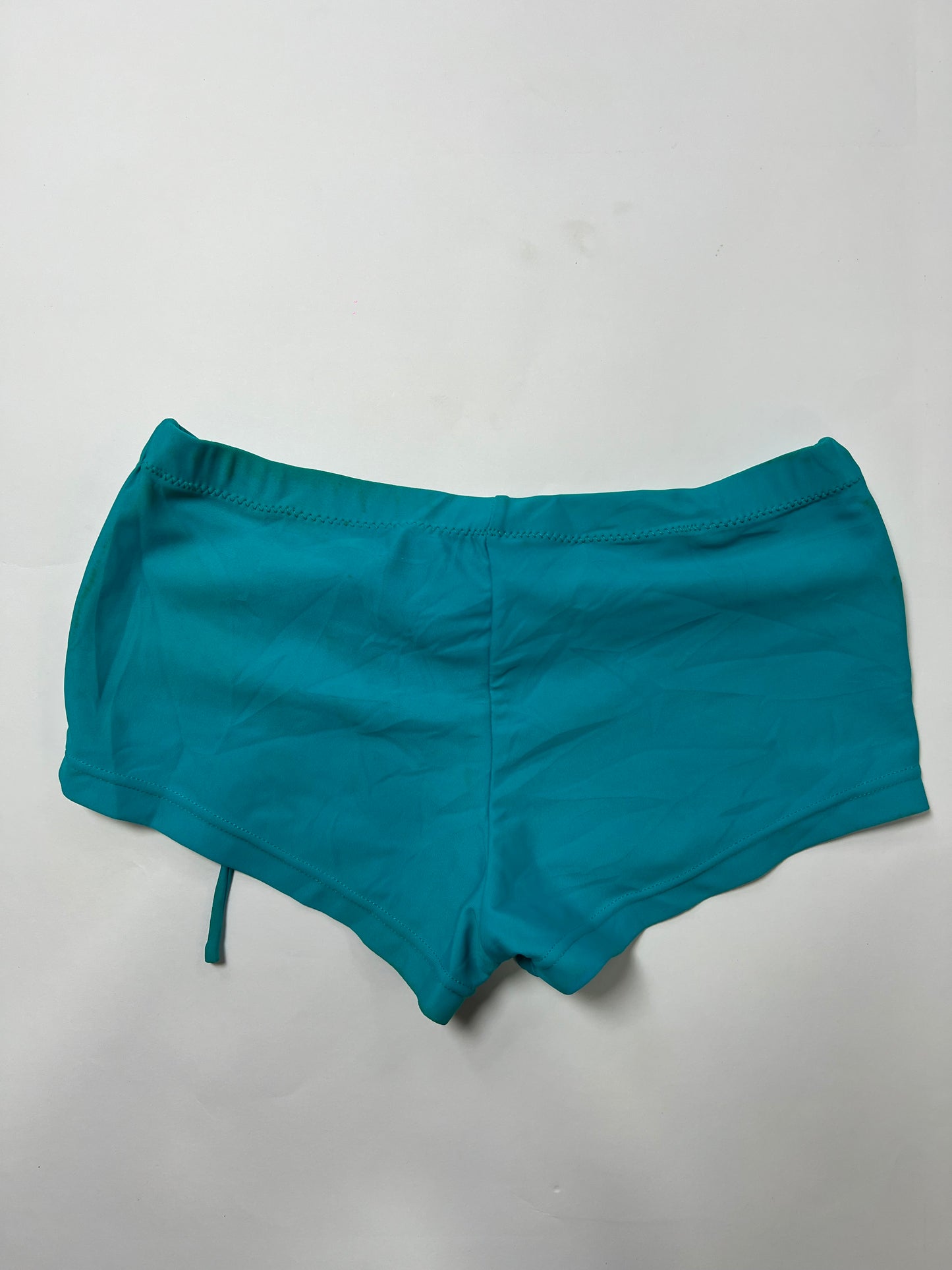 Turquoise Floral Swim Shorts