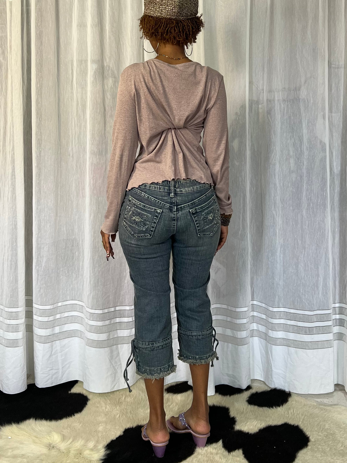 Ribbed Button-Up Cardigan