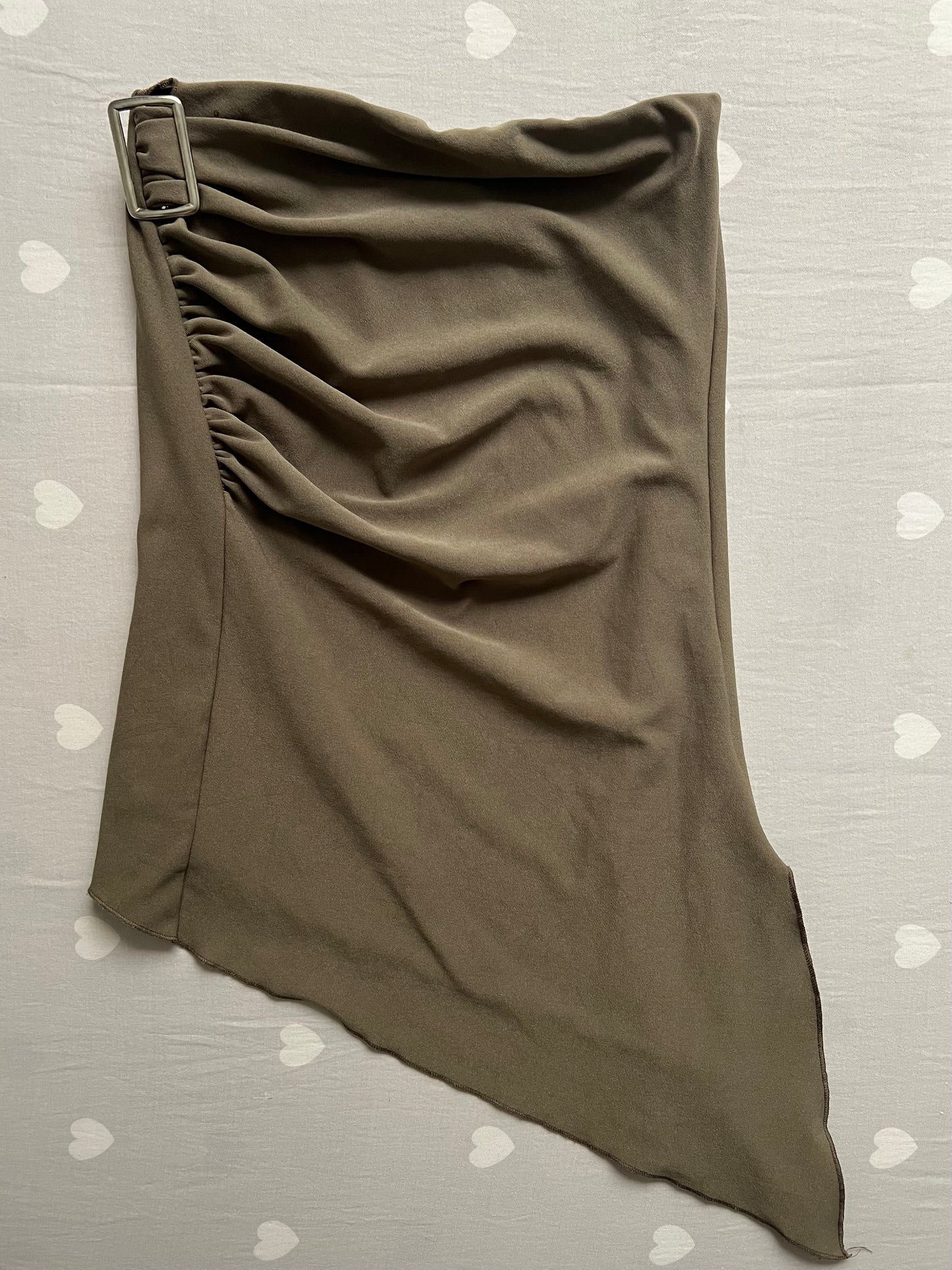 Asymmetrical y2k bandeau top