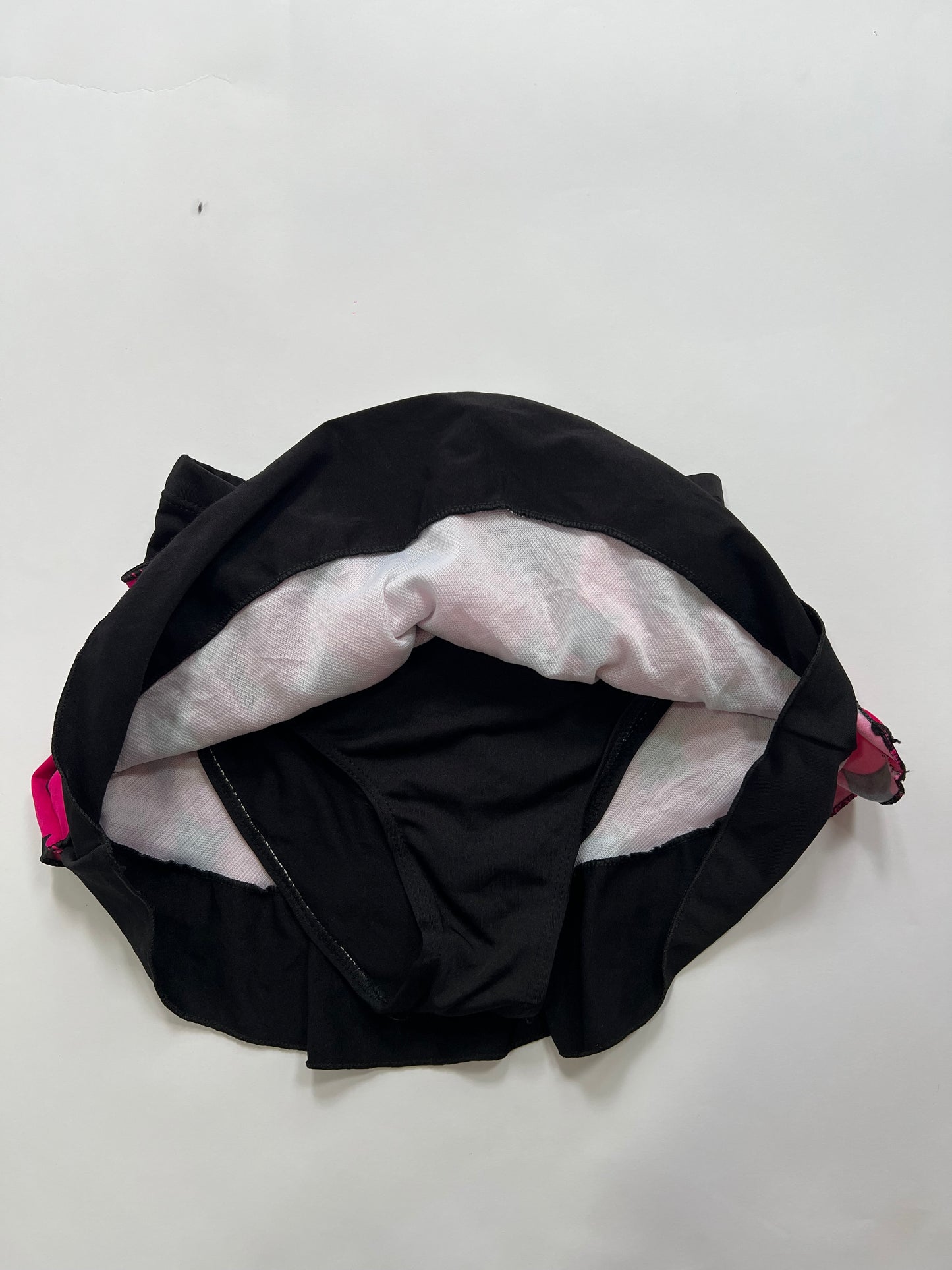 Pink Geometric Mini Skirt