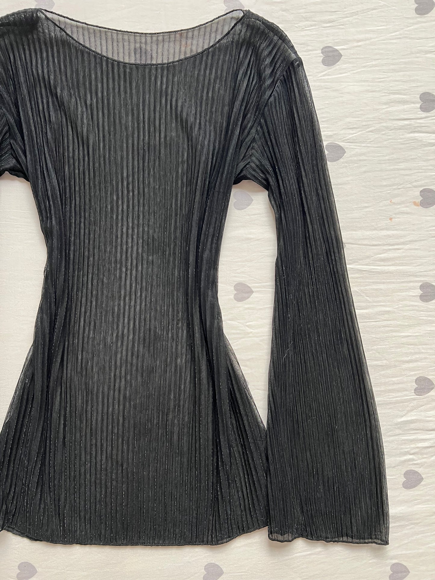 Sheer Bell Sleeved Top