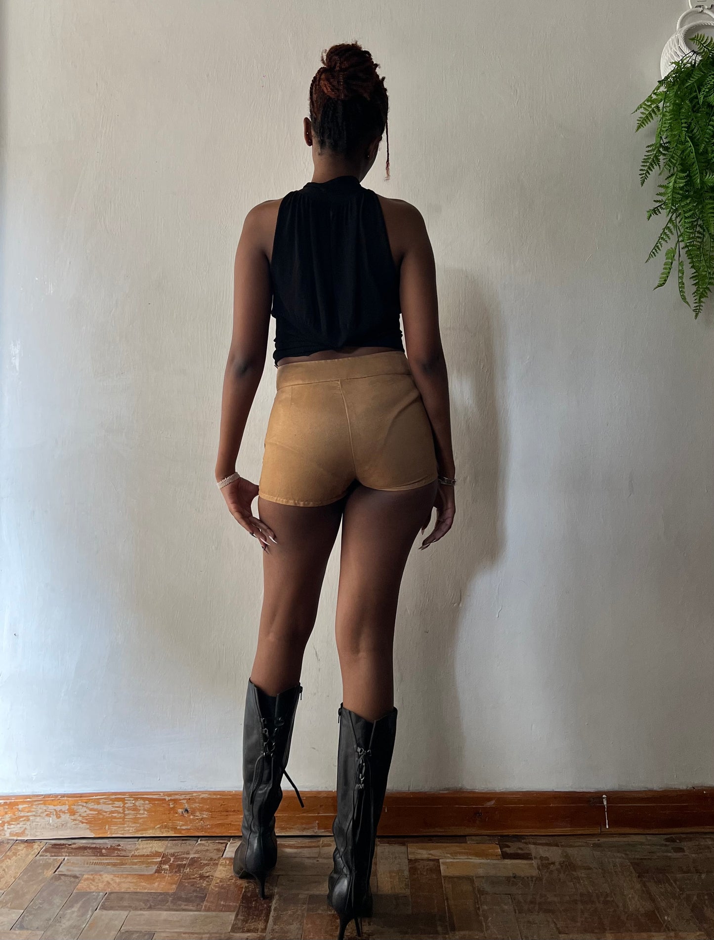 Suede Bohemian Shorts