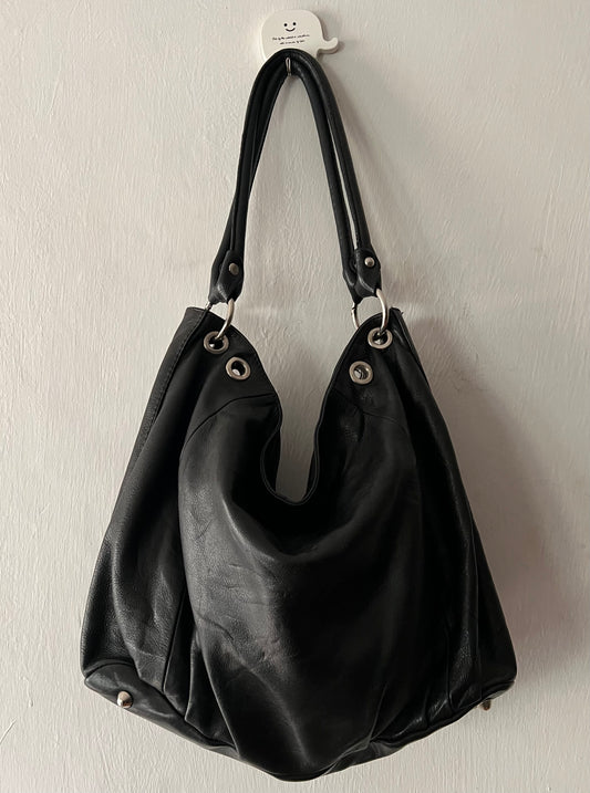 Leather Hobo Bag