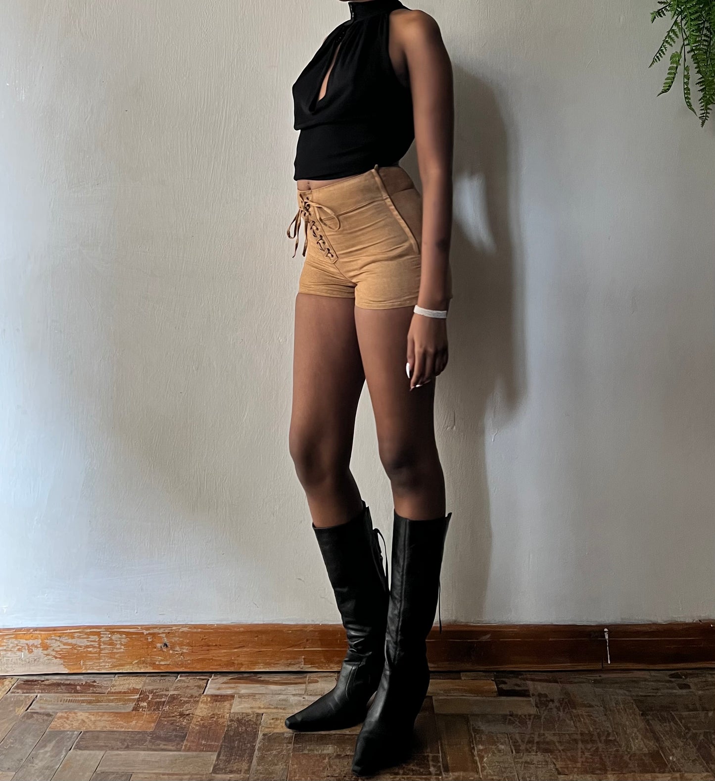 Suede Bohemian Shorts