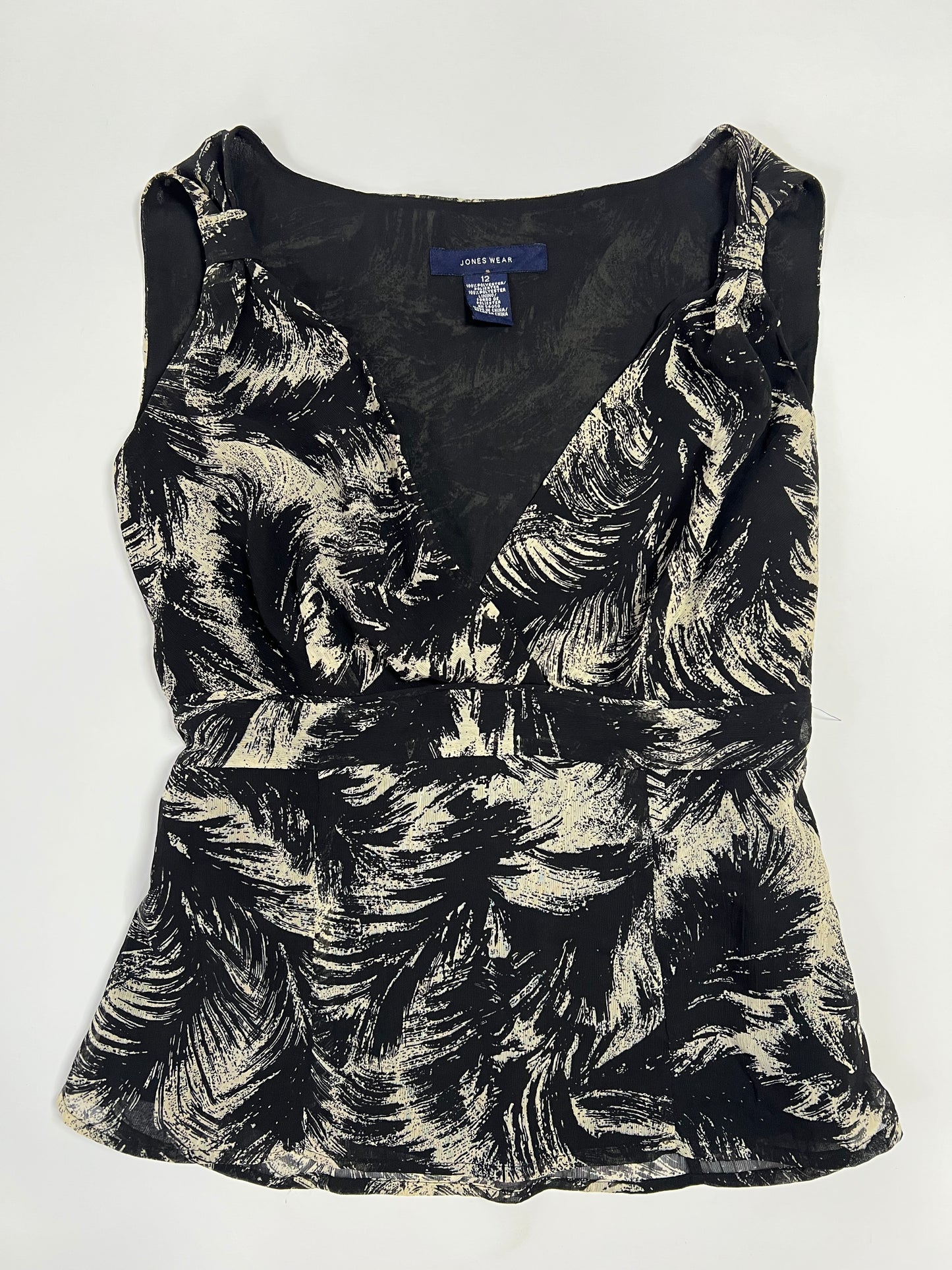 Abstract print cami top