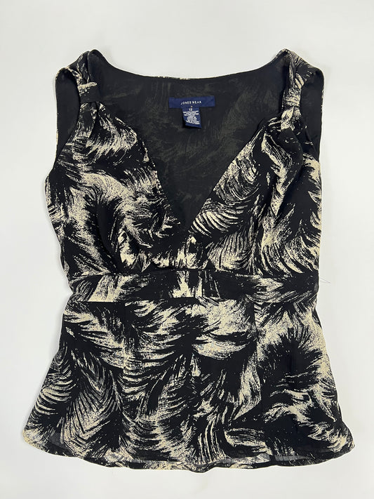 Abstract print cami top