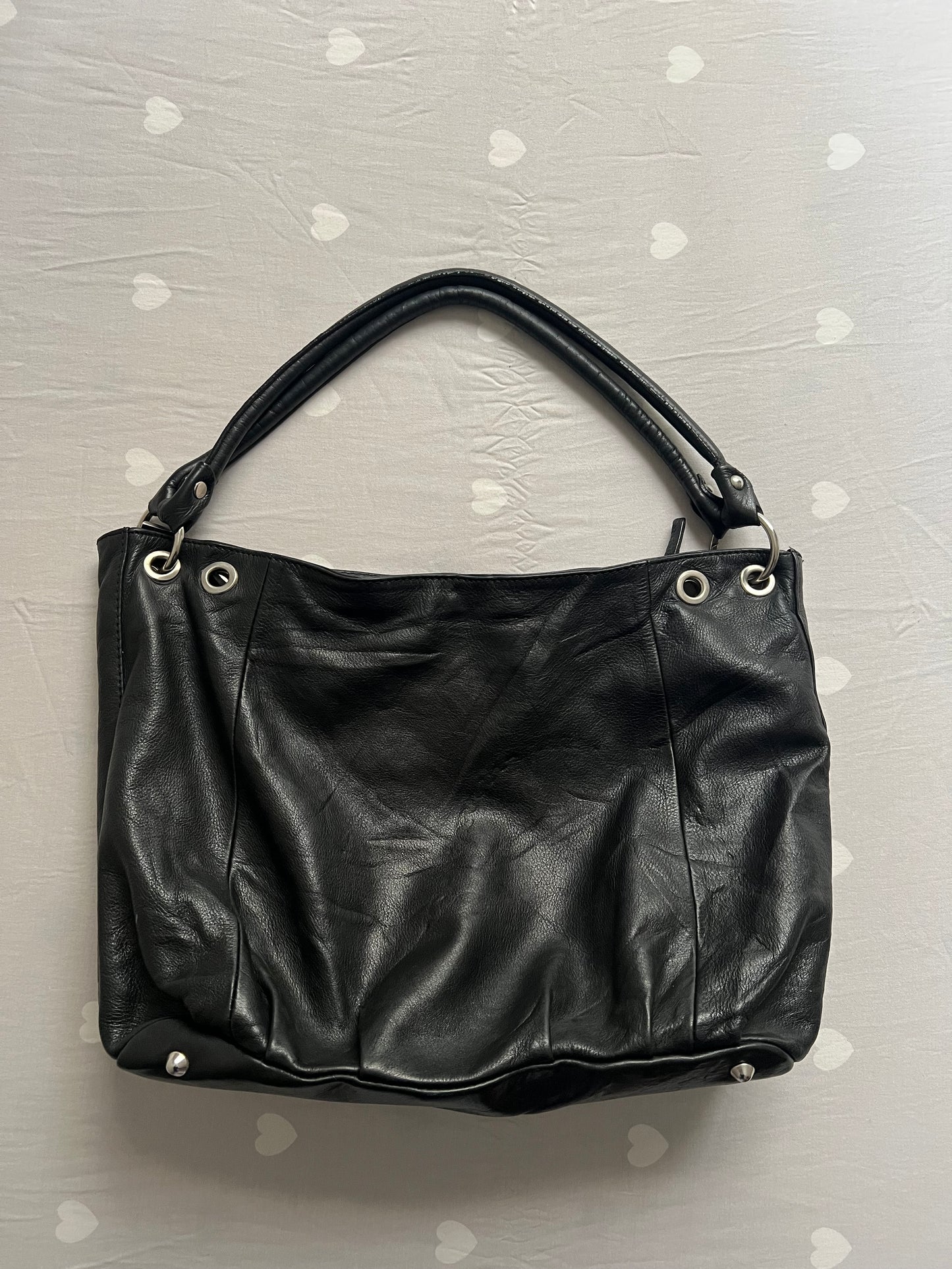 Leather Hobo Bag