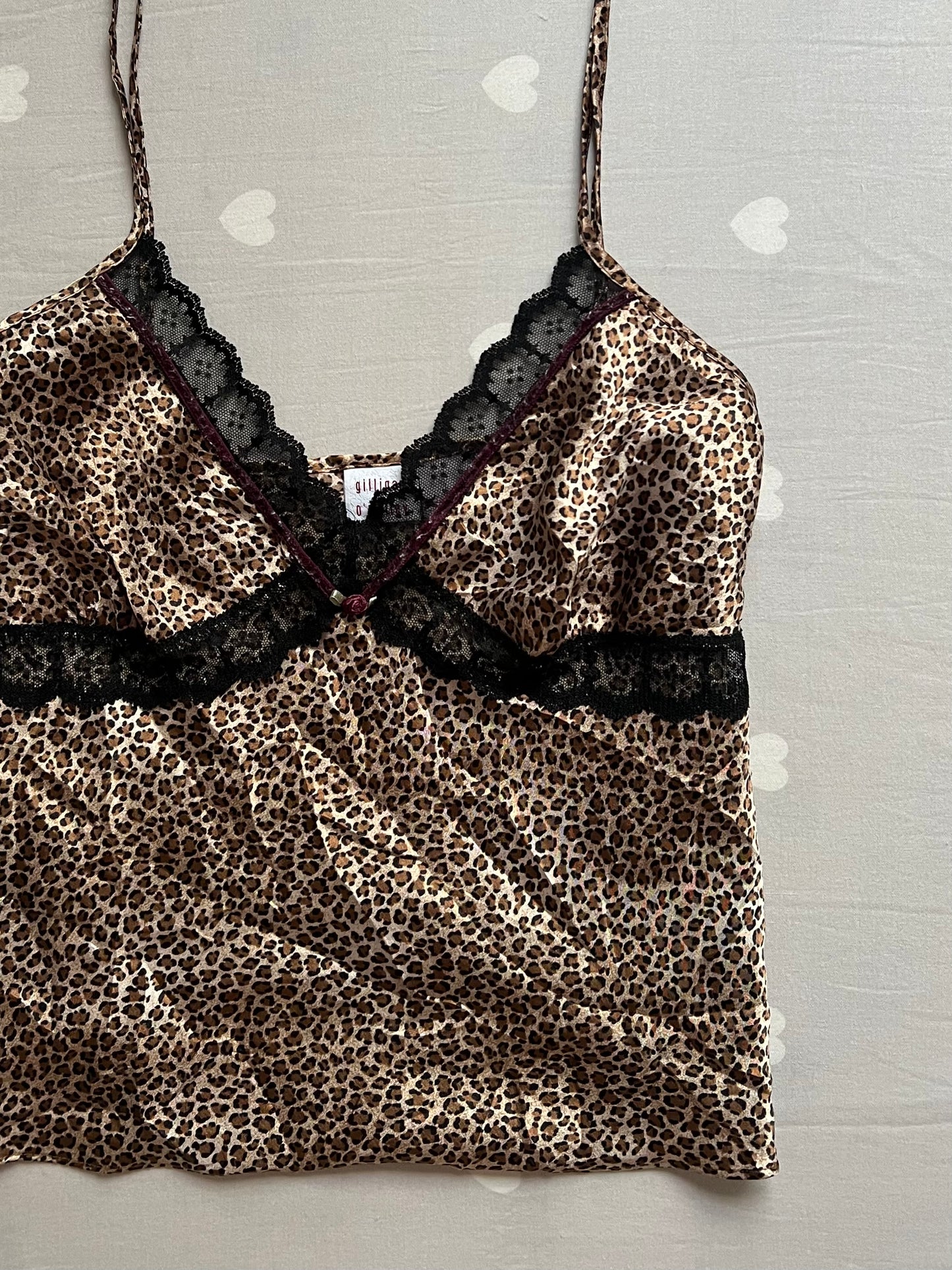 Leopard print cami top