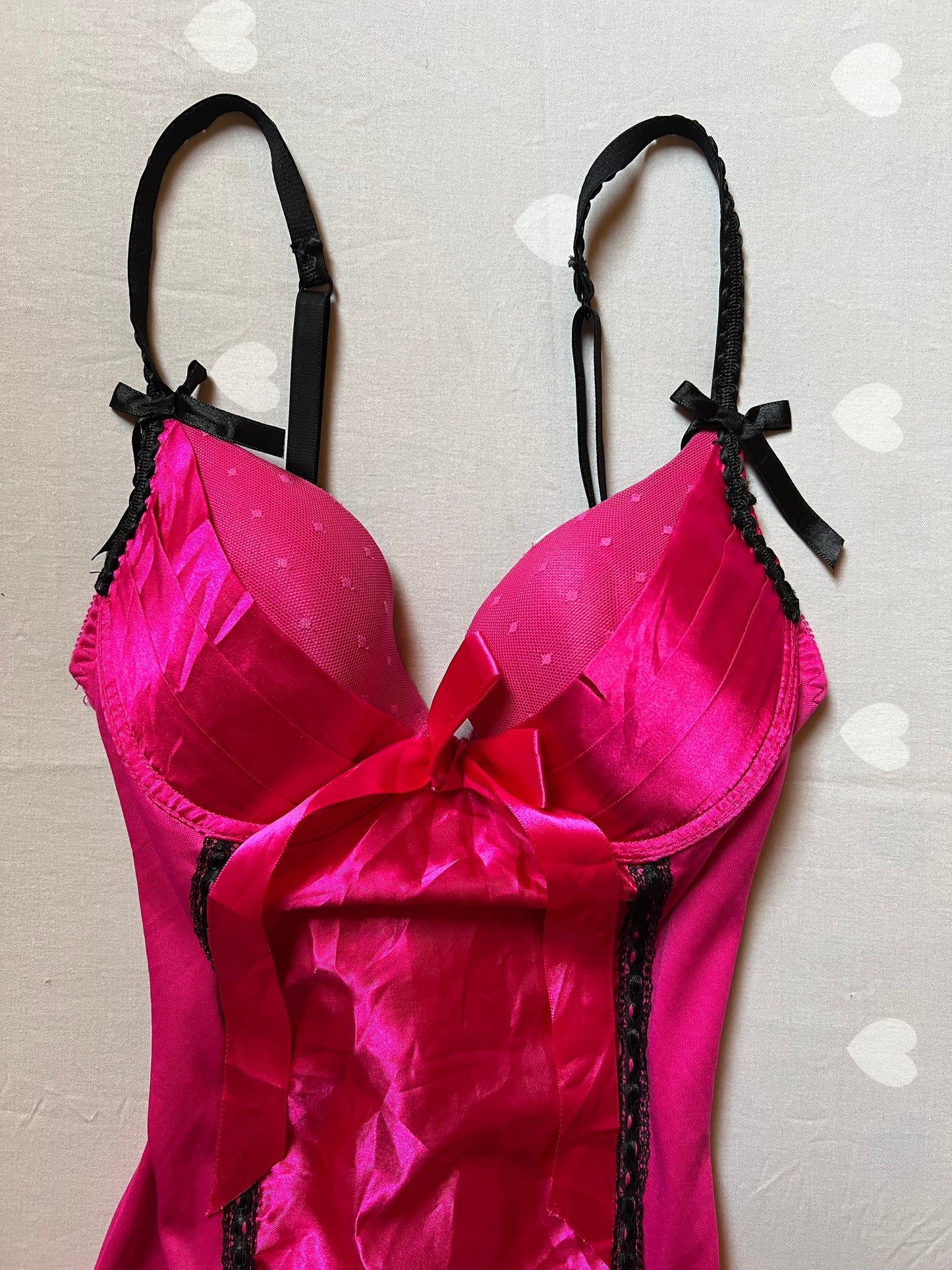 Hot pink  corset top