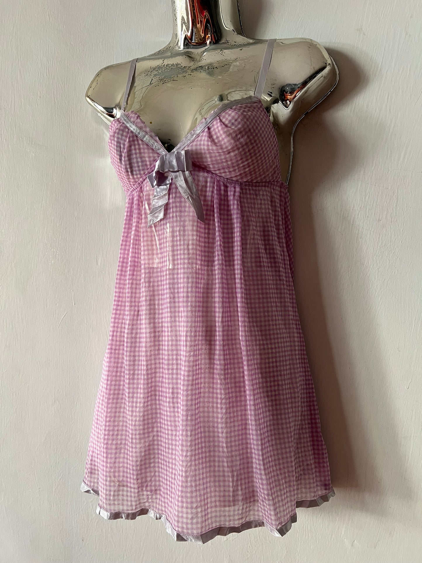 Victoria Secret Gingham flowy dress
