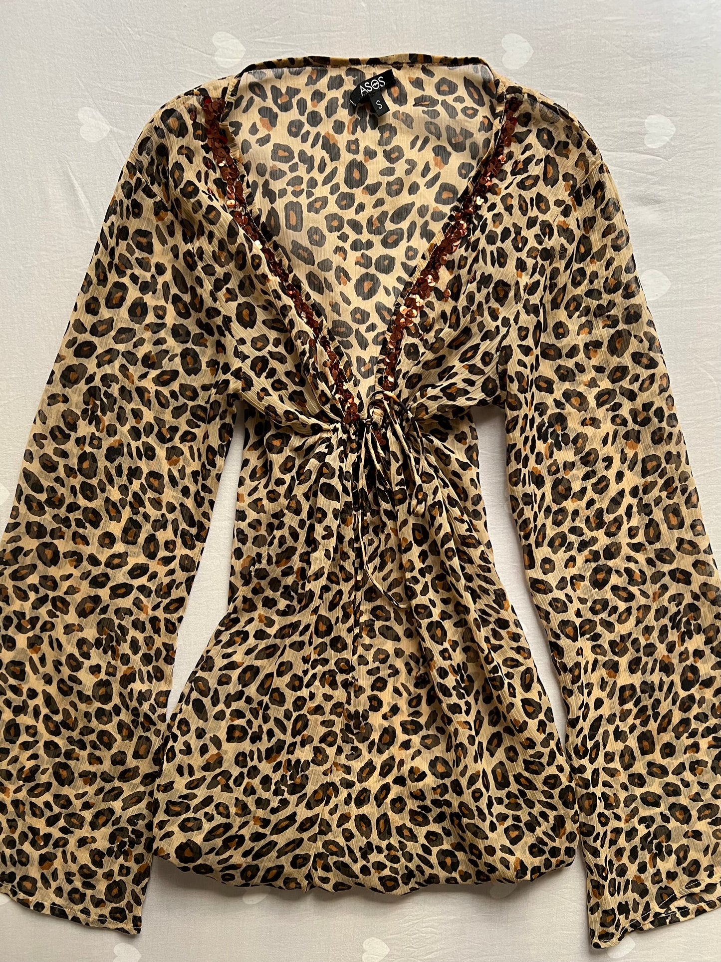 Leopard Print flowy top