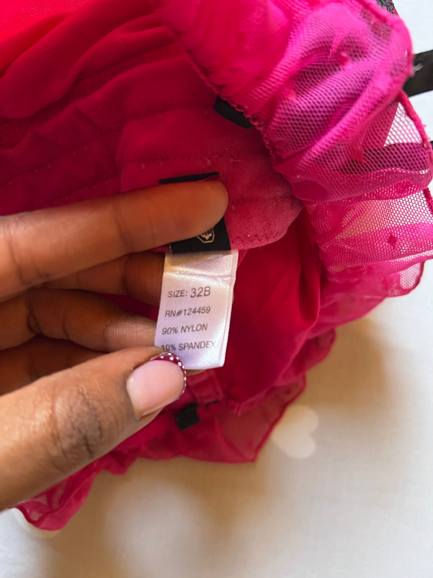 Hot pink  corset top