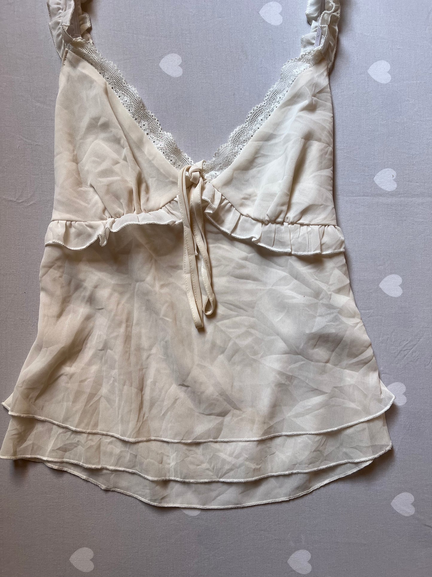 Cream Cami Top