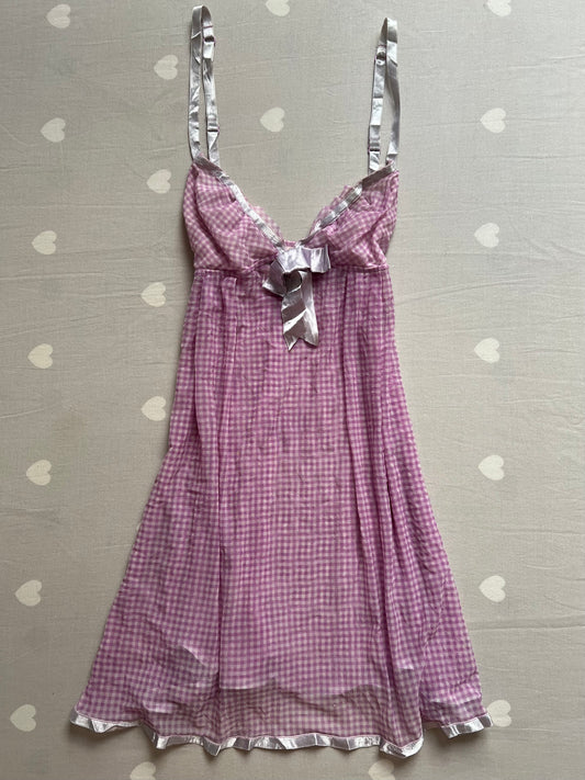 Victoria Secret Gingham flowy dress