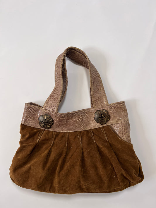 Corduroy shoulder bag