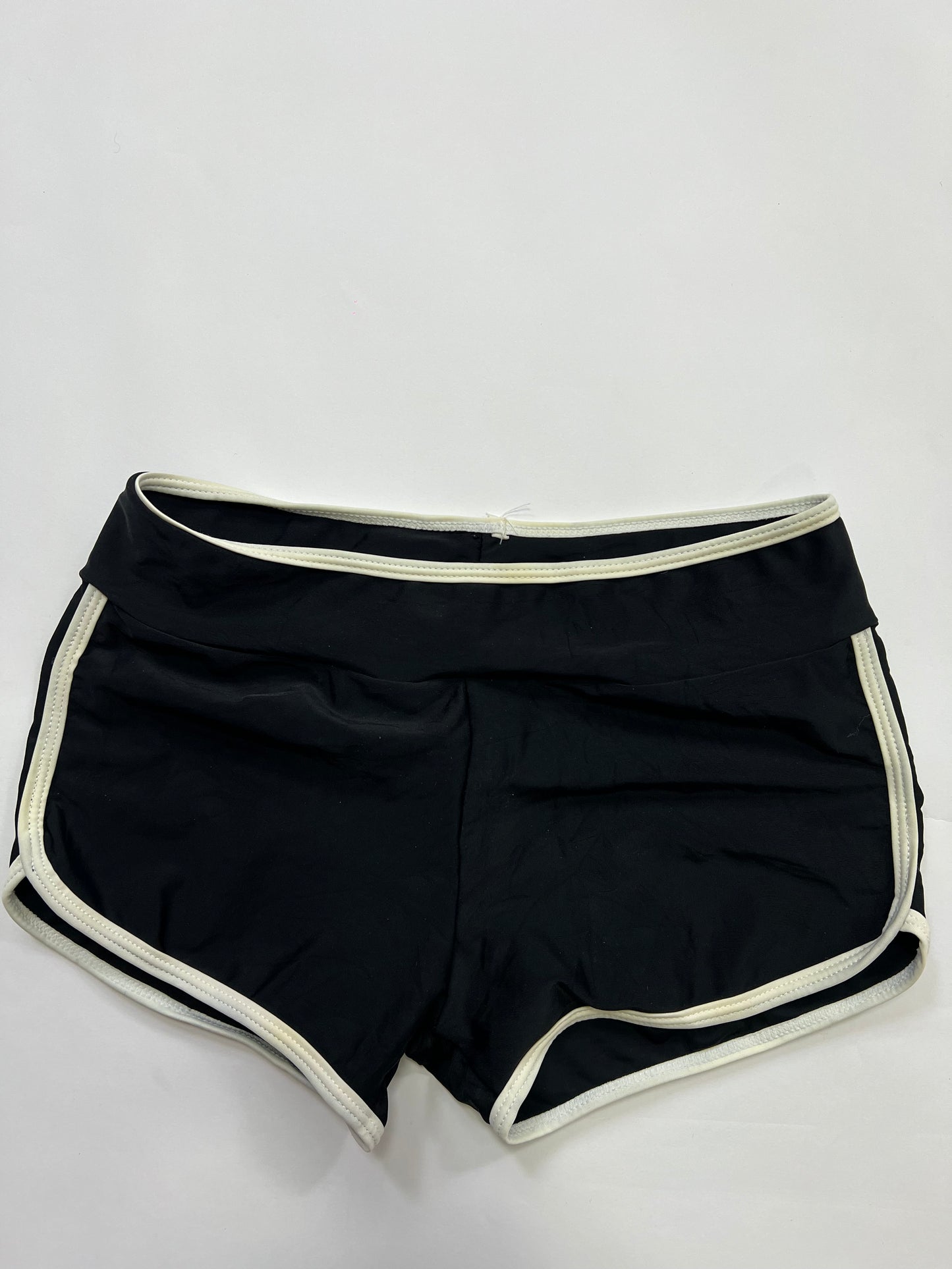Black Contrast Swim Shorts