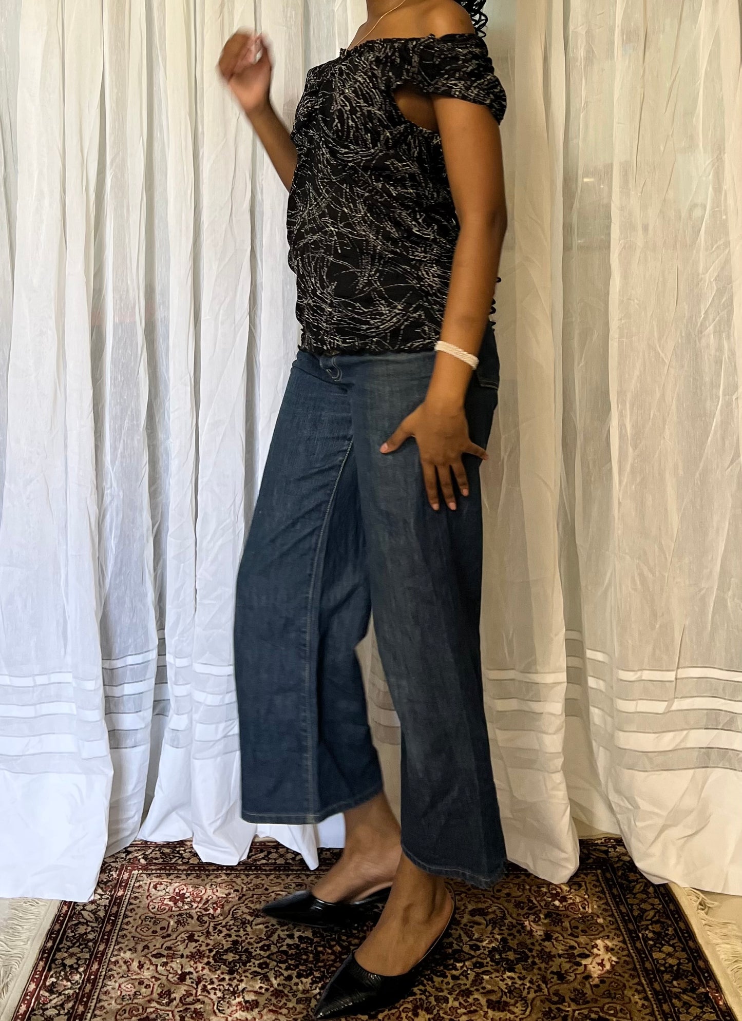 Off the shoulder top