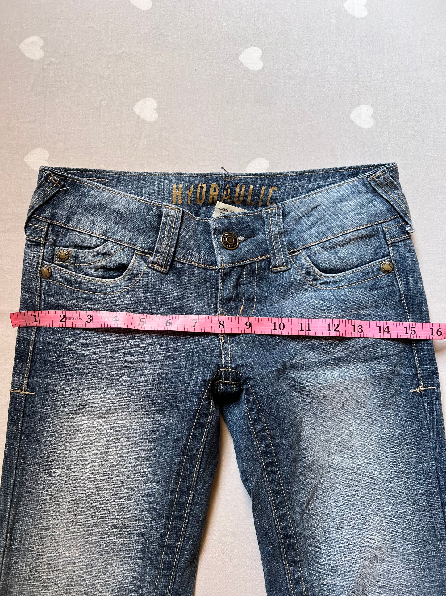 Y2k low-rise denim pants