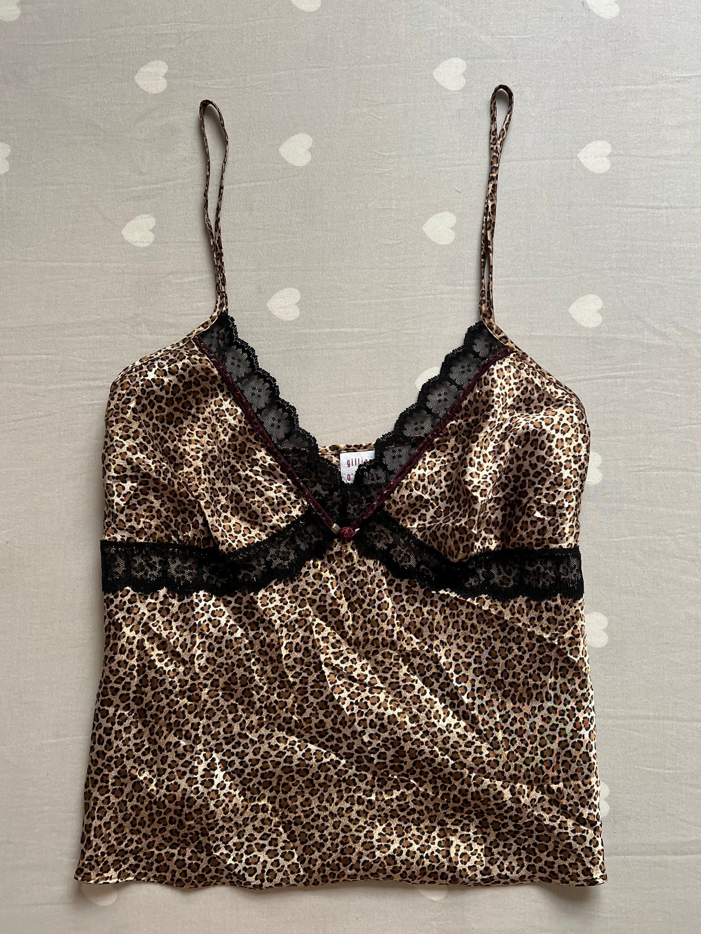 Leopard print cami top