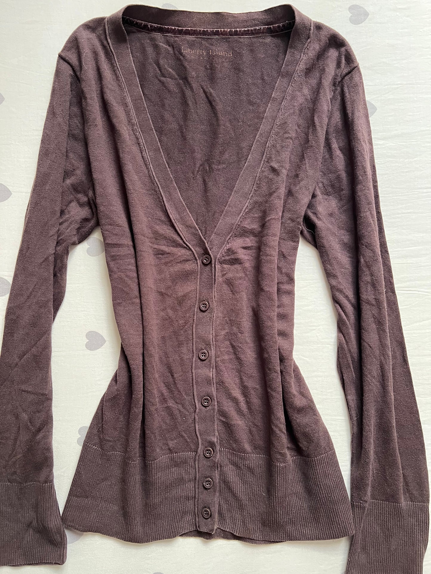 Chocolate Brown Cardigan