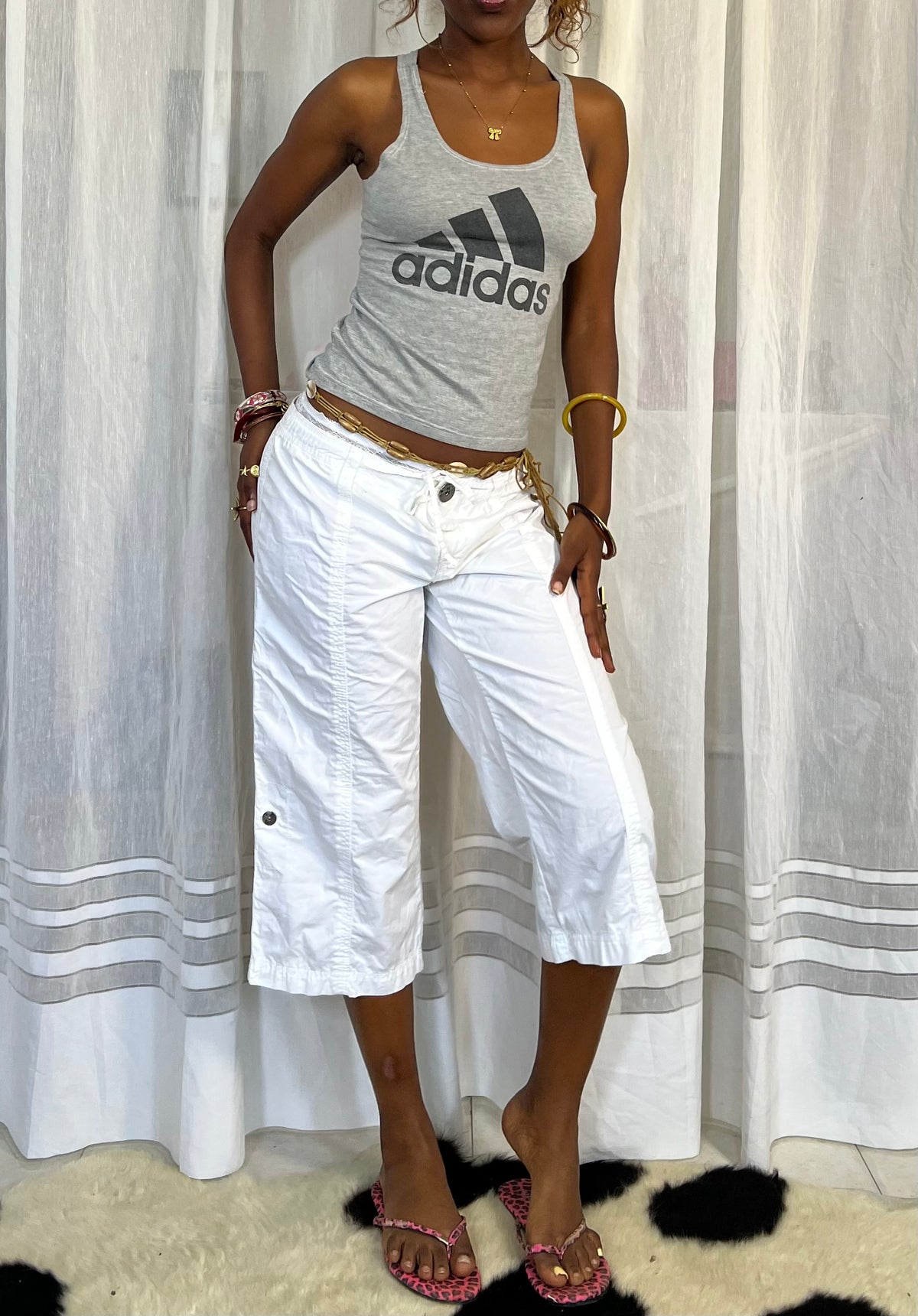 Grey Adidas Tank Top