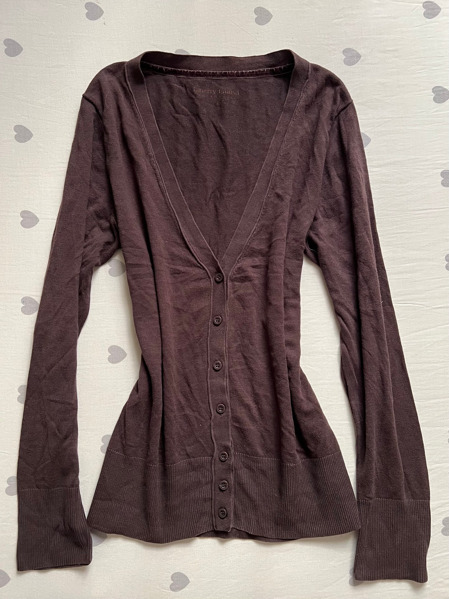 Chocolate Brown Cardigan