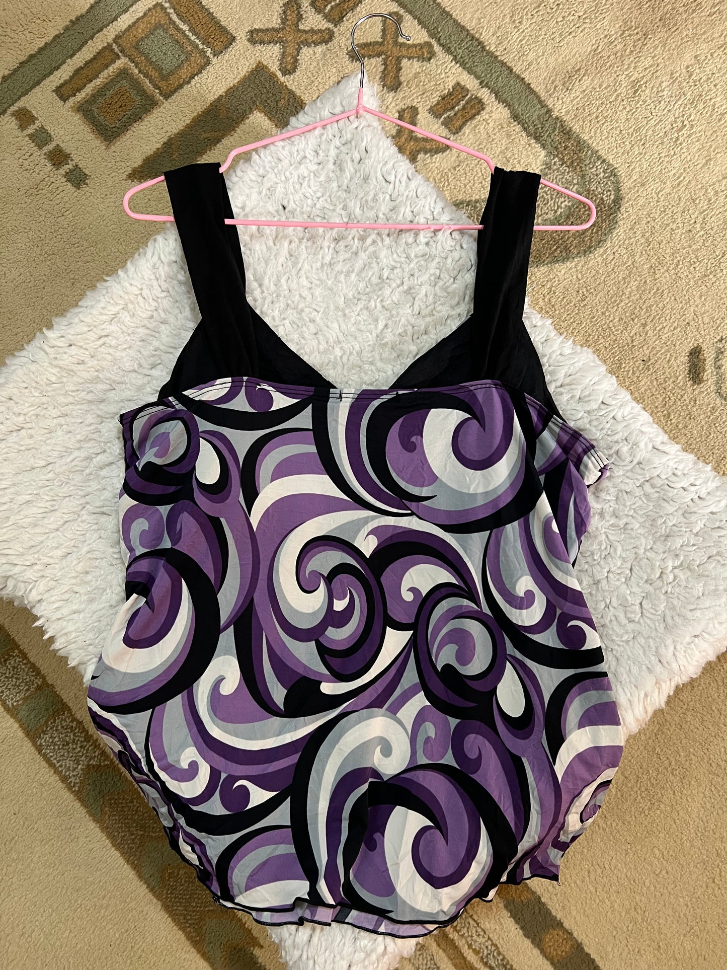 Graphic cami top