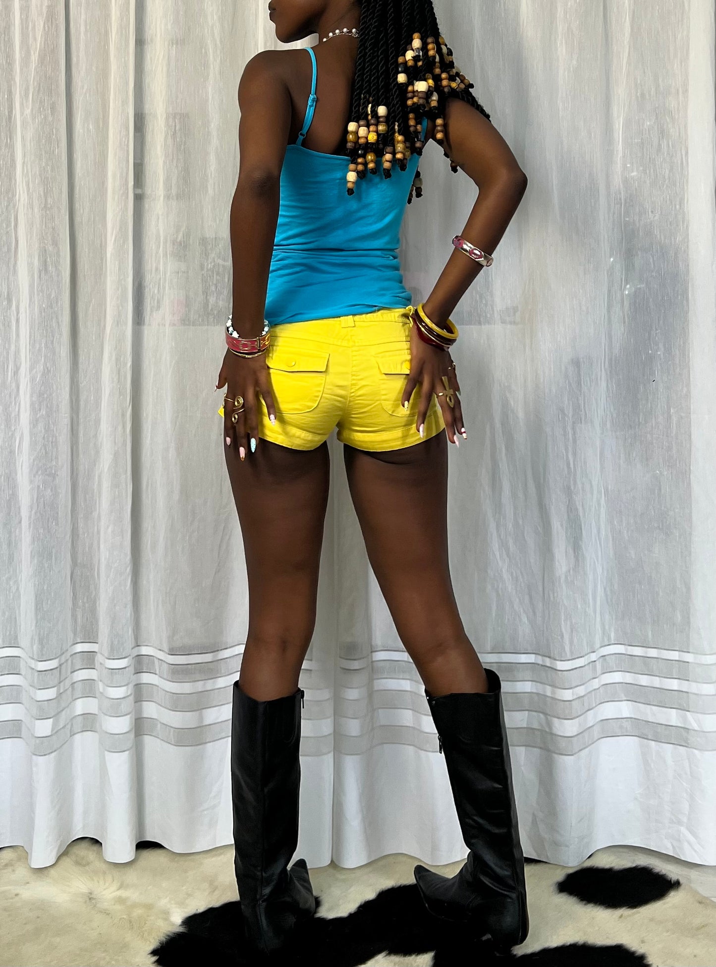 Vibrant Blue Fitted Cami