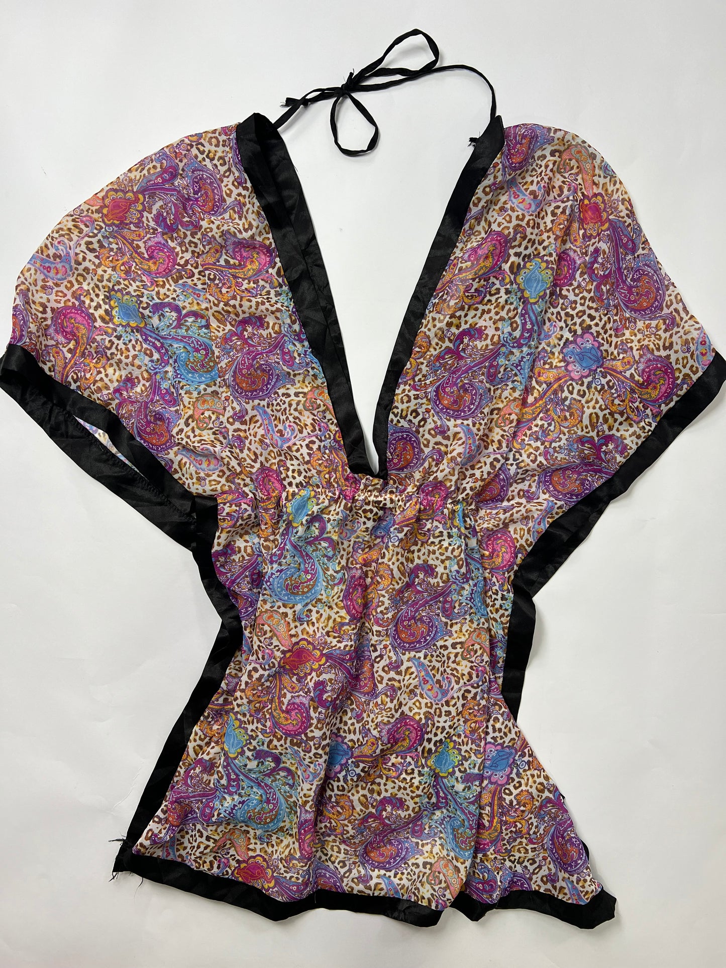 Baby Phat Paisley Kimono Sleeve Tunic