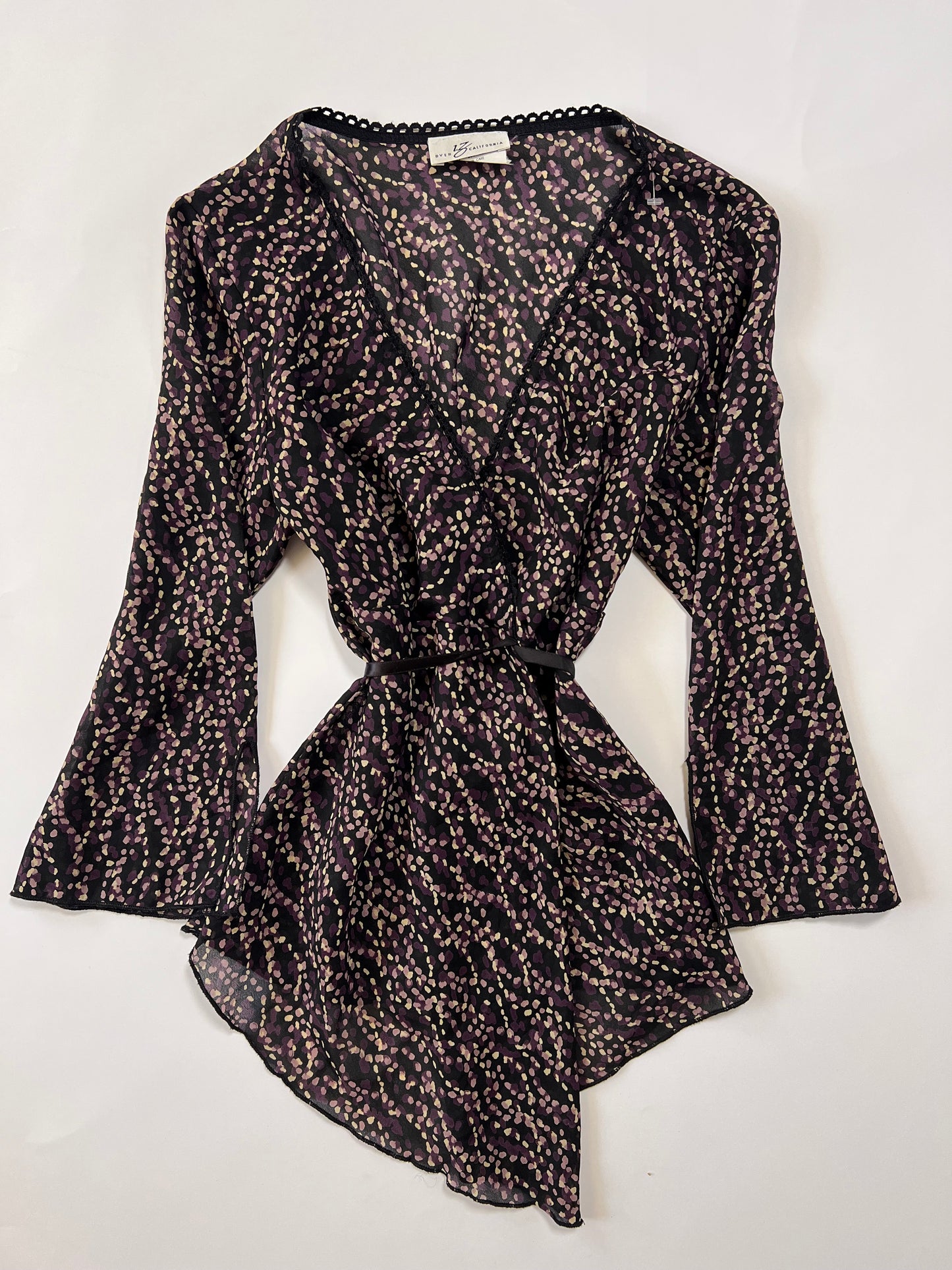 Flowy floral print top