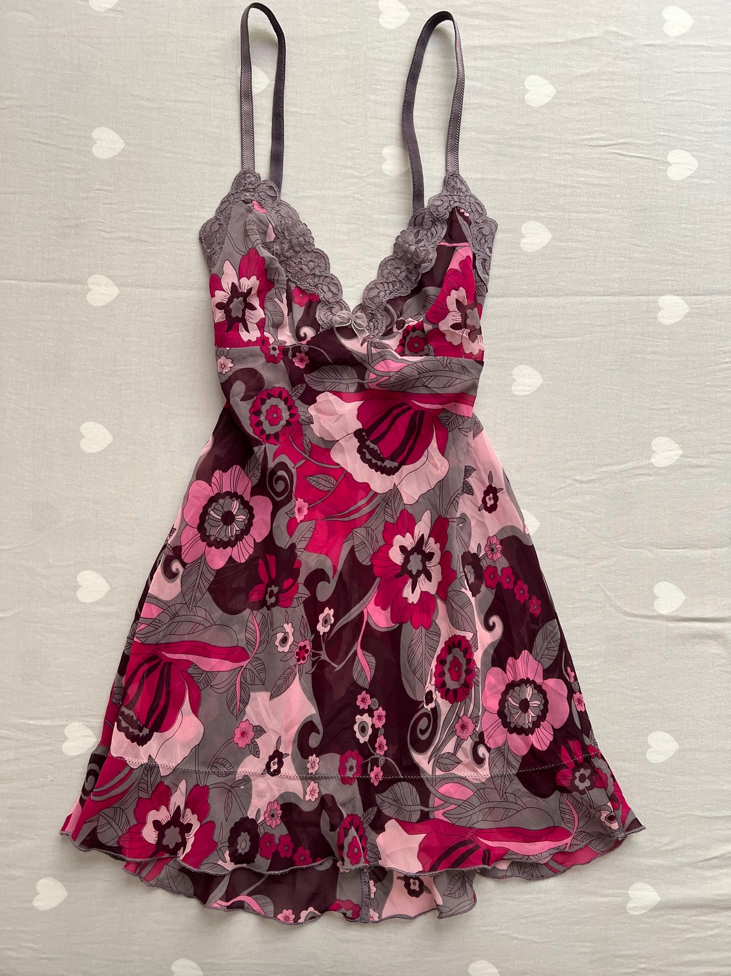 Floral print dress/top